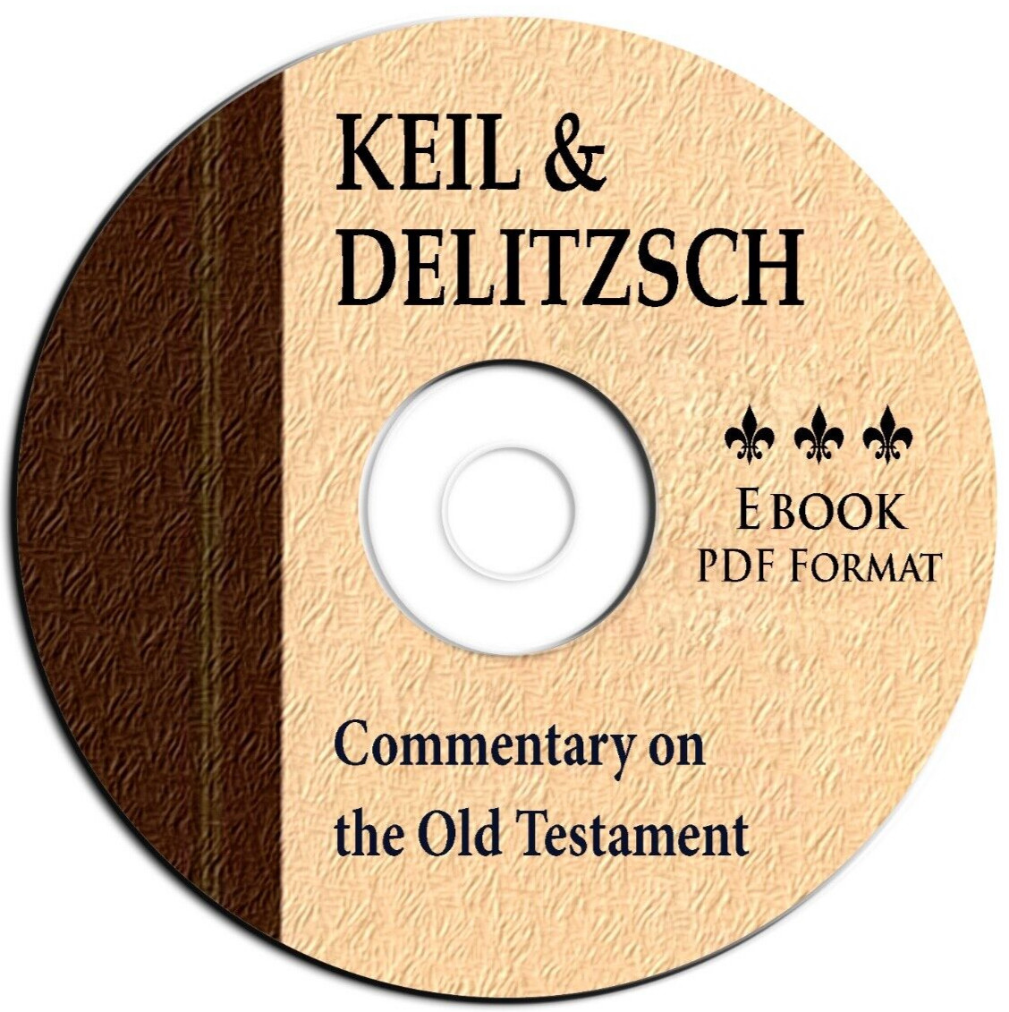 KEIL & DELITZSCH Bible Commentary-Old Testament-Complete 10 Volume Book Set-CD