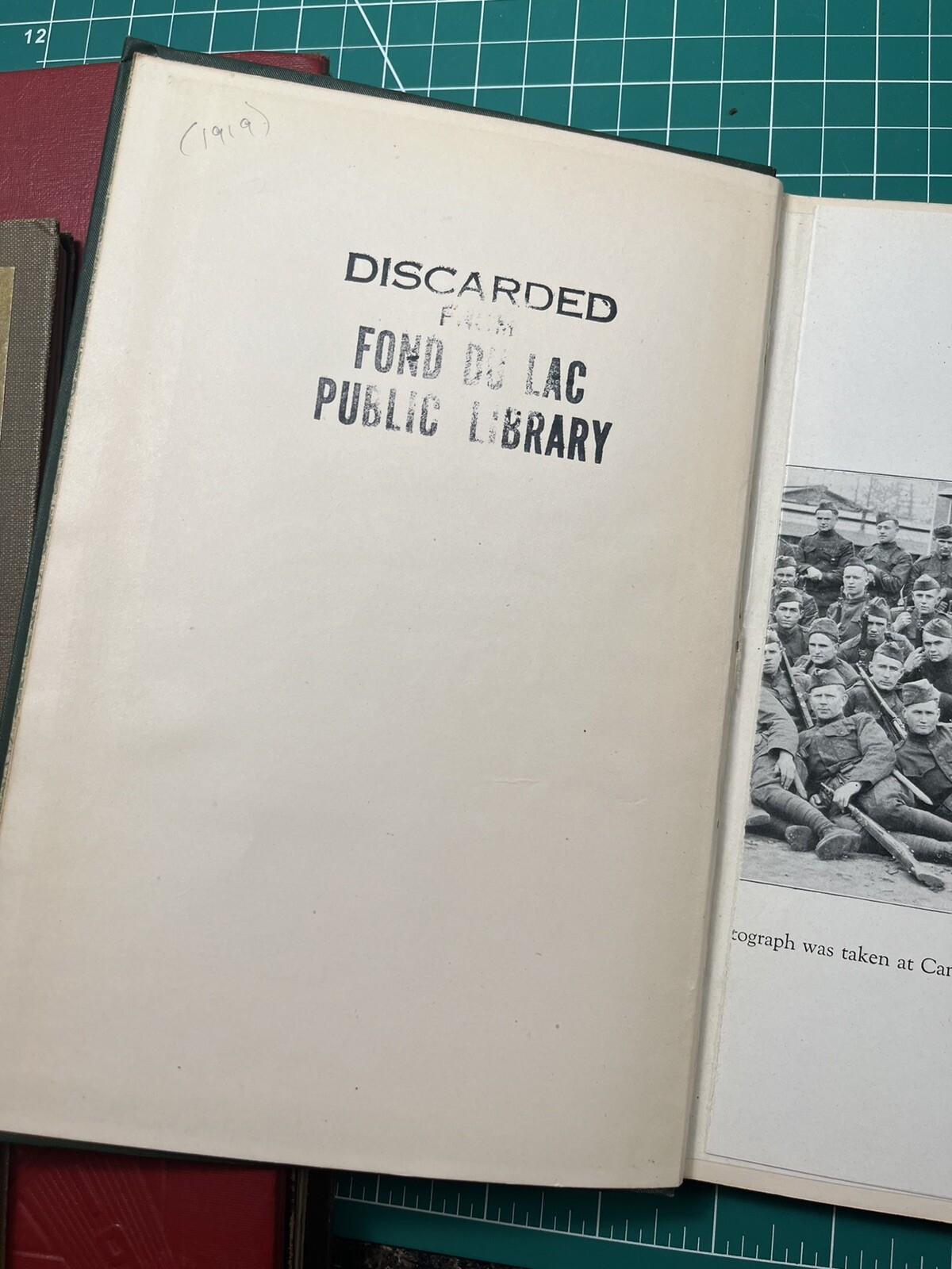 WW1 127th Infantry Company C In with World War Unit History