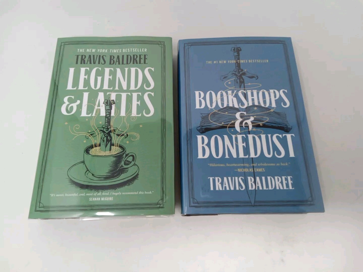 Legends & Lattes + Boneshops & Bonedust Deluxe Editions, HC by Travis Baldree