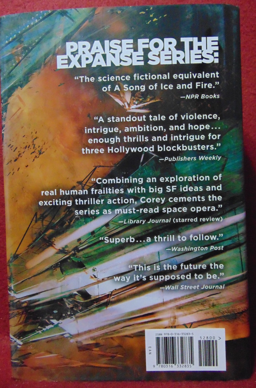 Persepolis Rising ~ Bk #7 in the Expanse Series by James S. A. Corey (2017 HBDJ)
