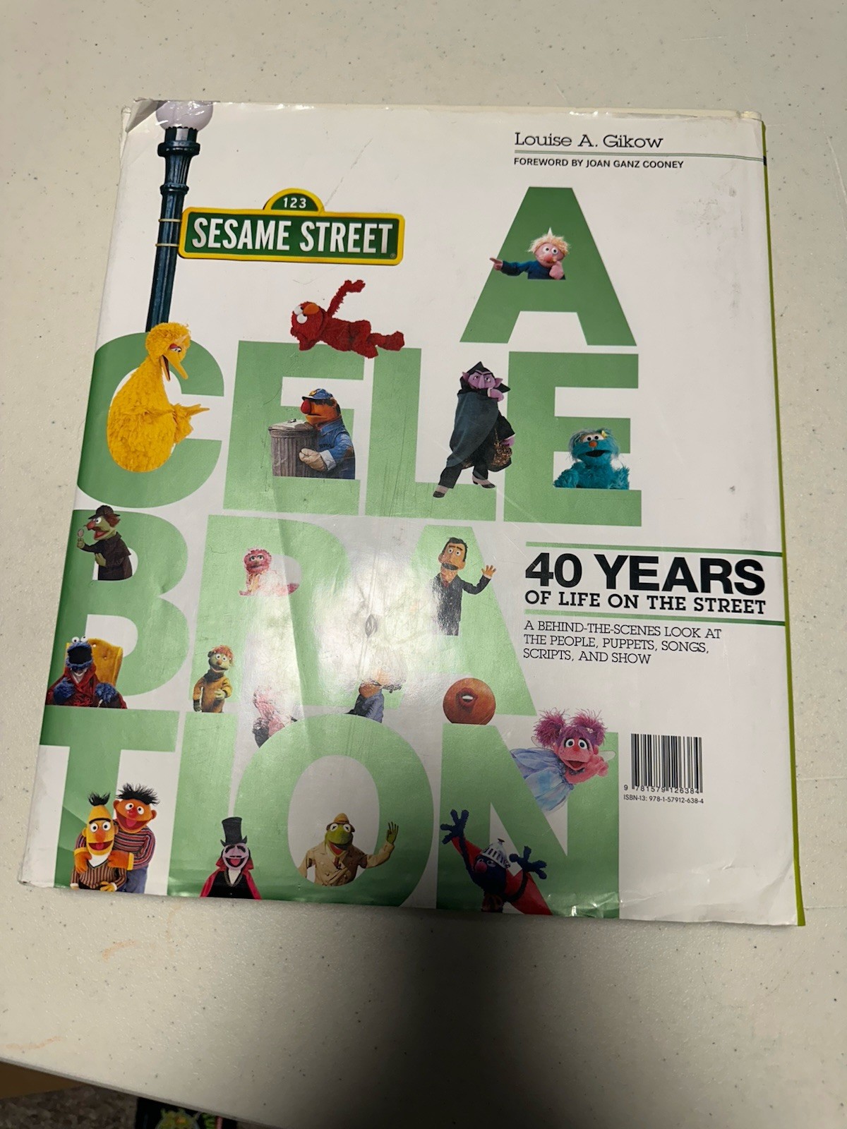 Sesame Street A Celebration of 40 Years of Life on the Street w DVD Gikow, Loui…