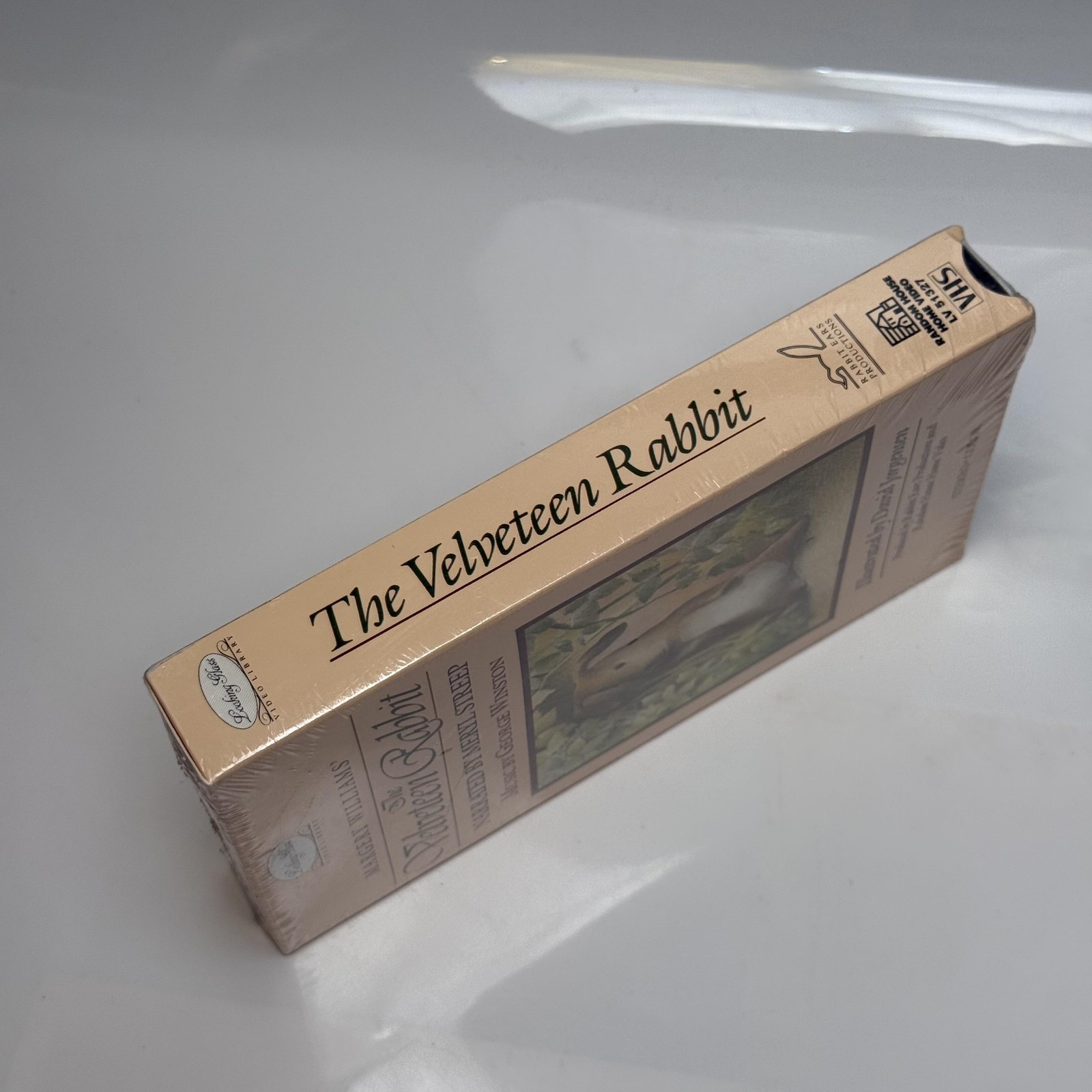 Vintage Velveteen Rabbit VHS Sealed Narrated by Meryl Streep 1985 Kids Classic