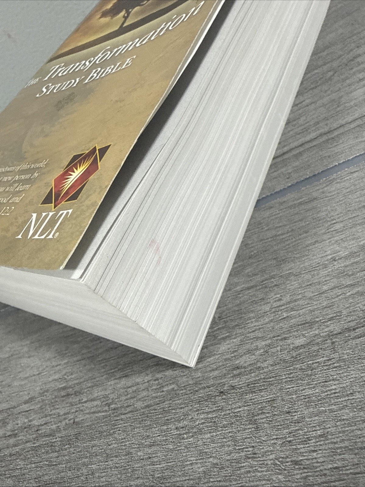 The Transformation Study Bible NLT Paperback Book 2009 First Edition