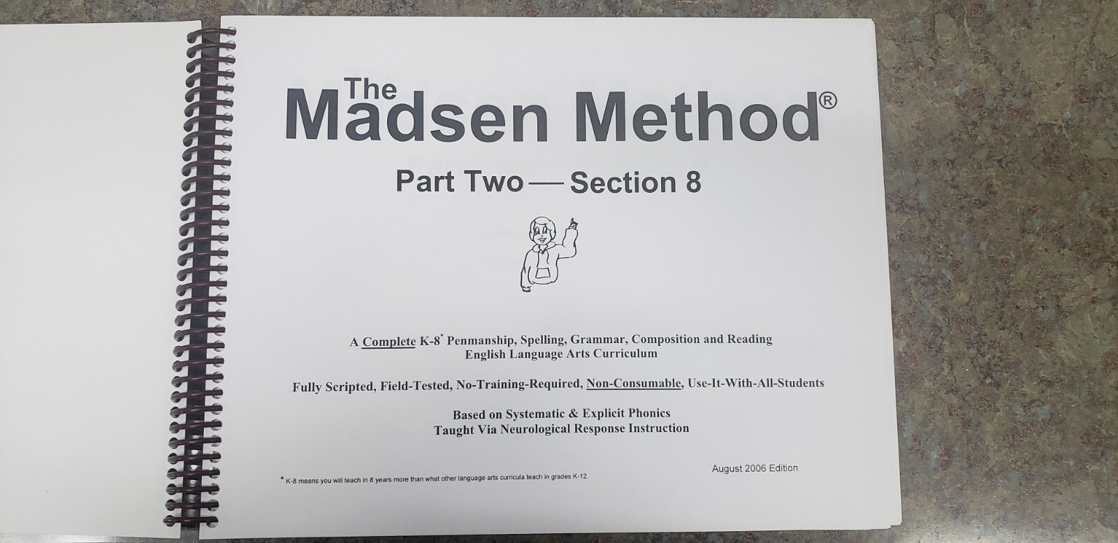 The Madsen Method part two (6,7,8 & Examination Syllabus)
