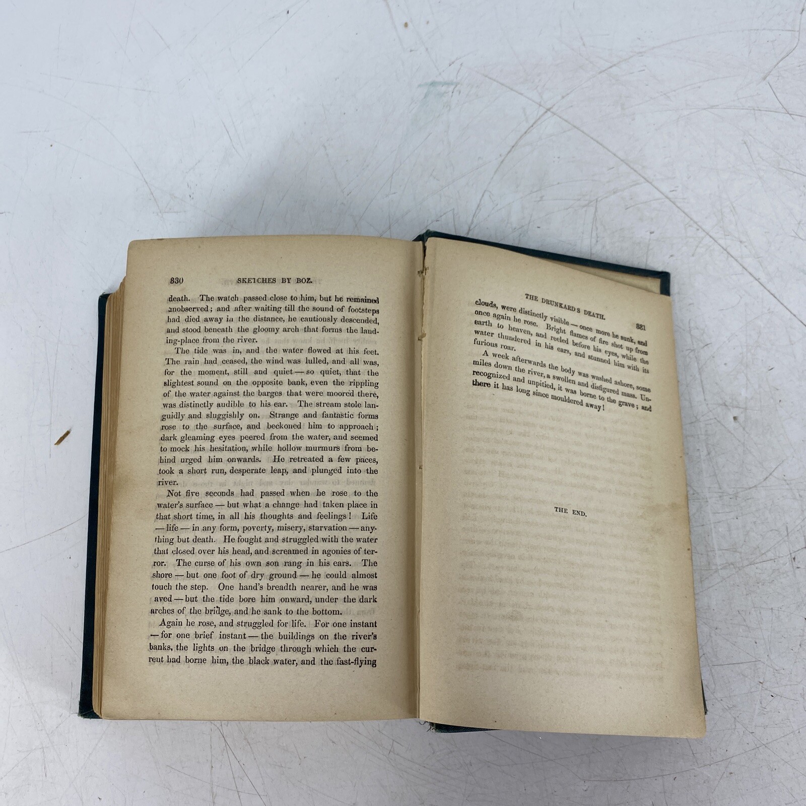 RARE Barnaby Rudge Sketches Part 2 Charles Dickens 1879 Globe Edition Hardcover