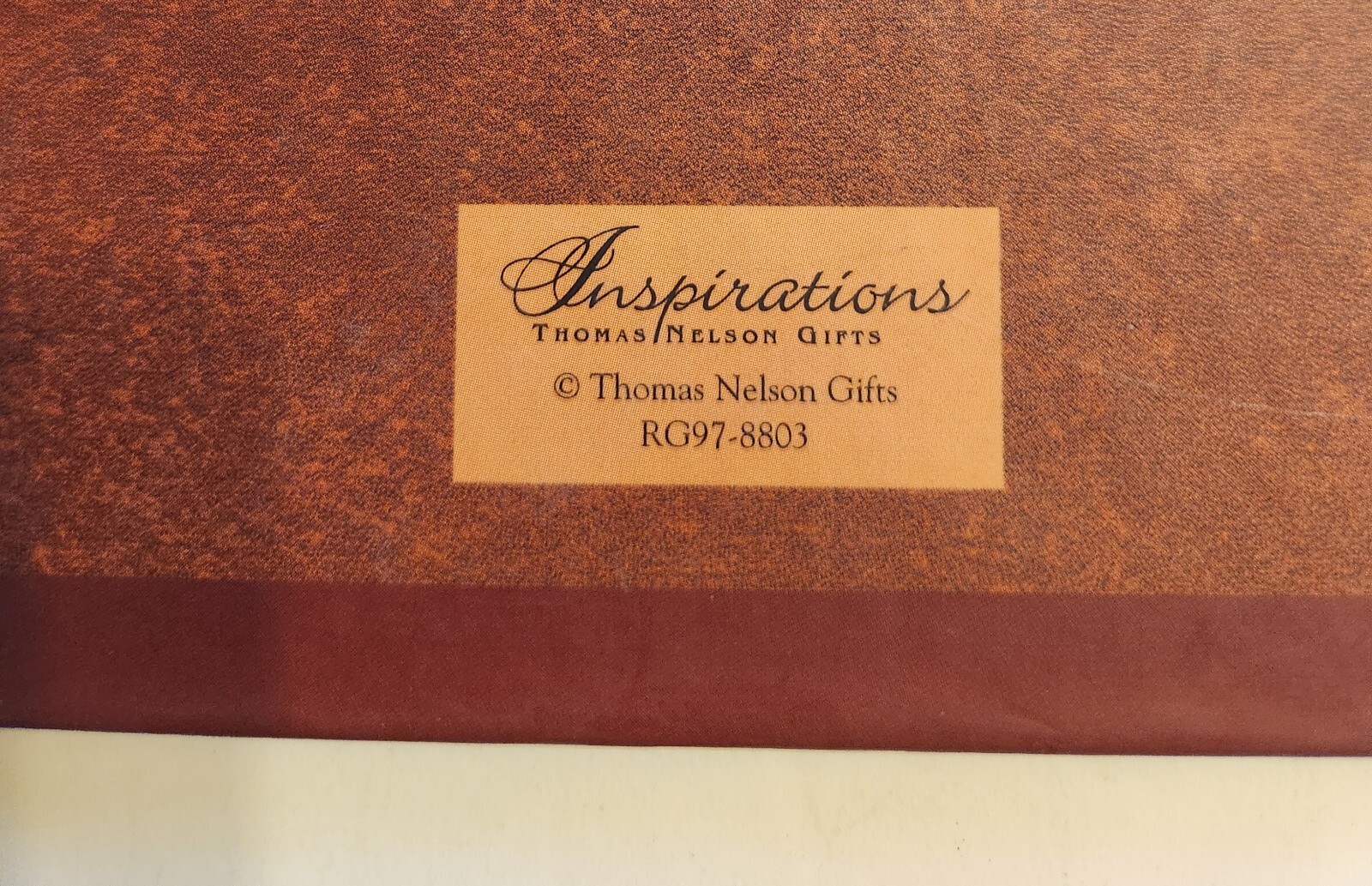 Prayer Journal Thomas Nelson Inspirations Hard Cover Spiral Bound Unused