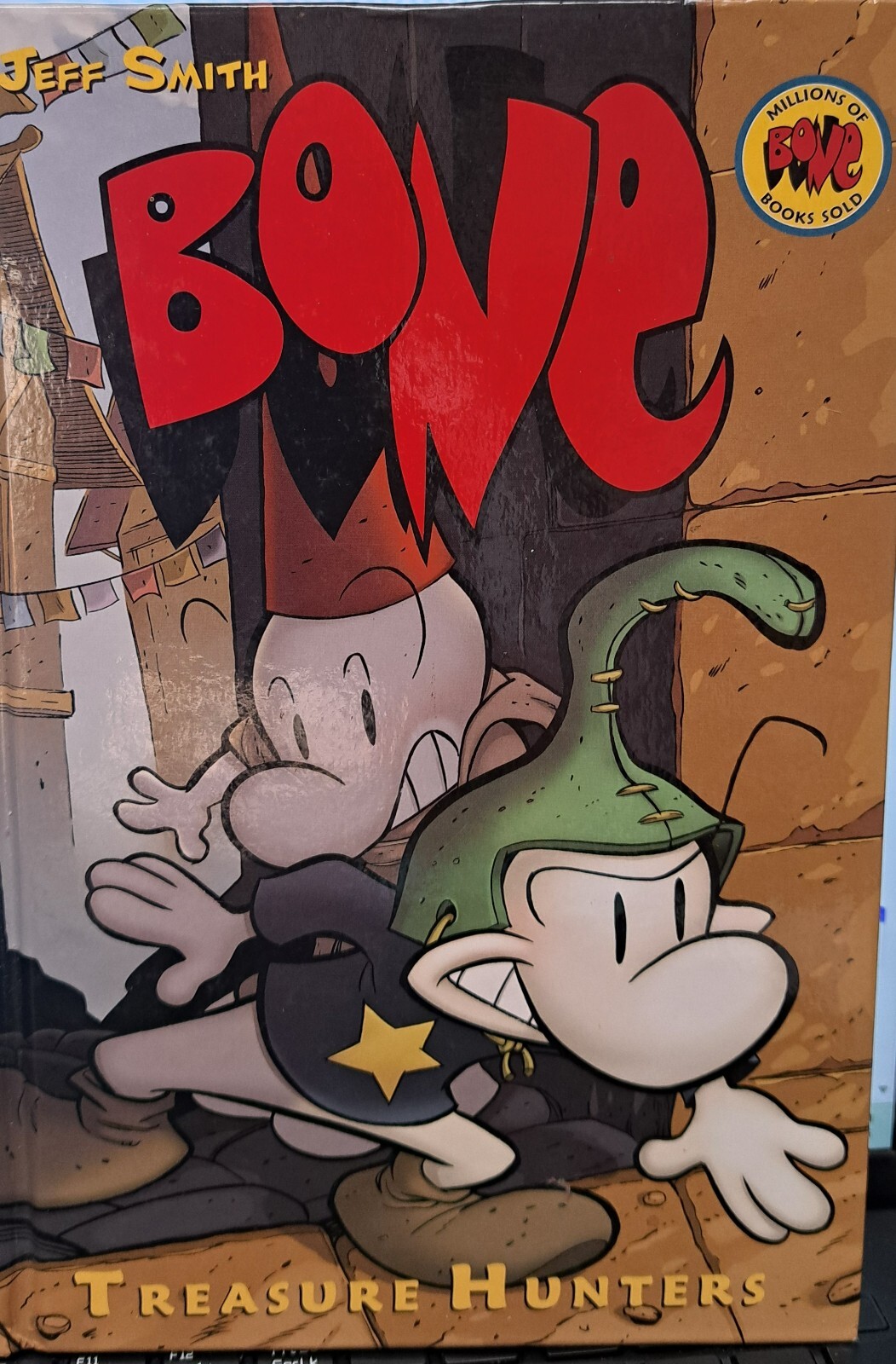 $5 DEAL! Treasure Hunters: A Graphic Novel (BONE #8) – hardcover Smith, Jeff NEW
