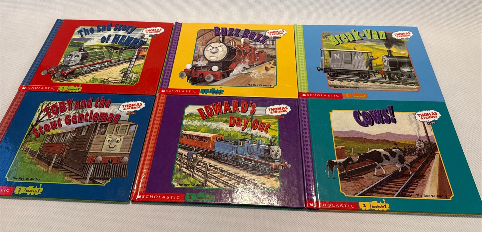 Thomas & Friends Club 2 Books In 1 Lot 23 Hardcover Stories Percy Harold Bertie
