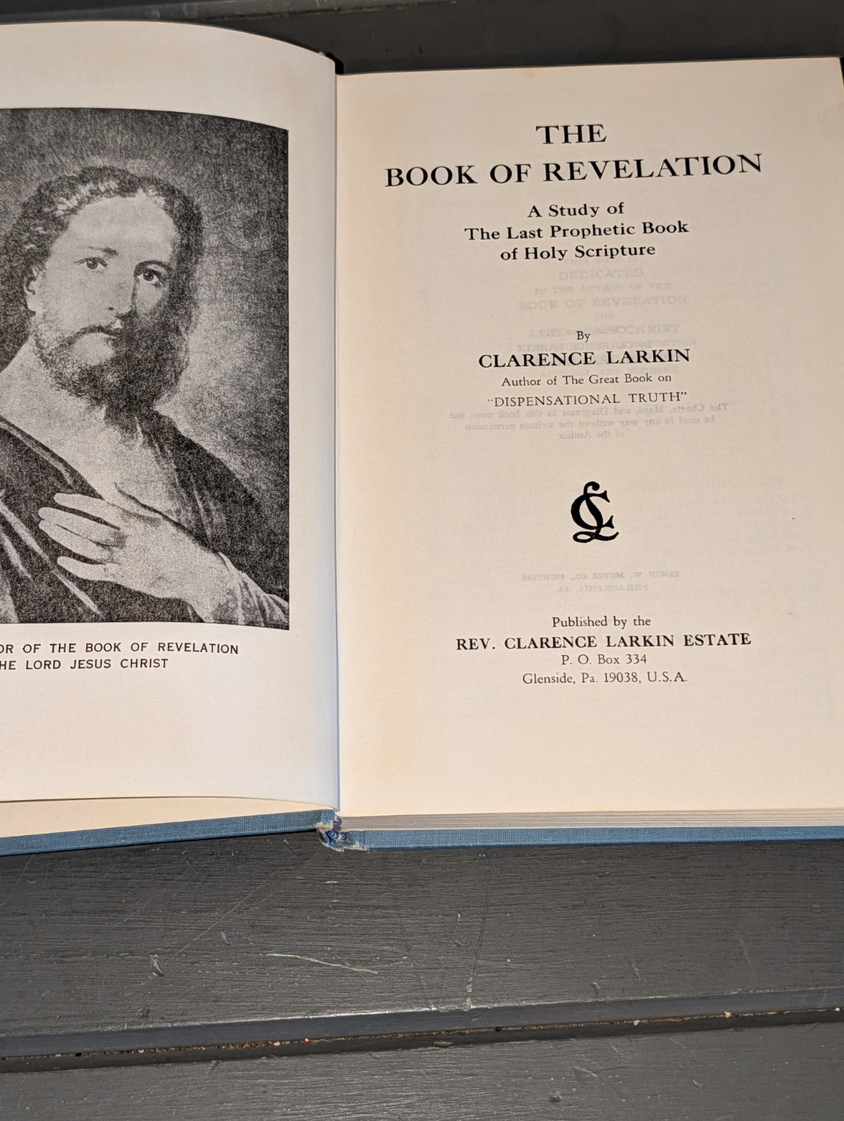 The Book of Revelation Clarence Larkin Illustrated Bible Prophecy End-Times HB