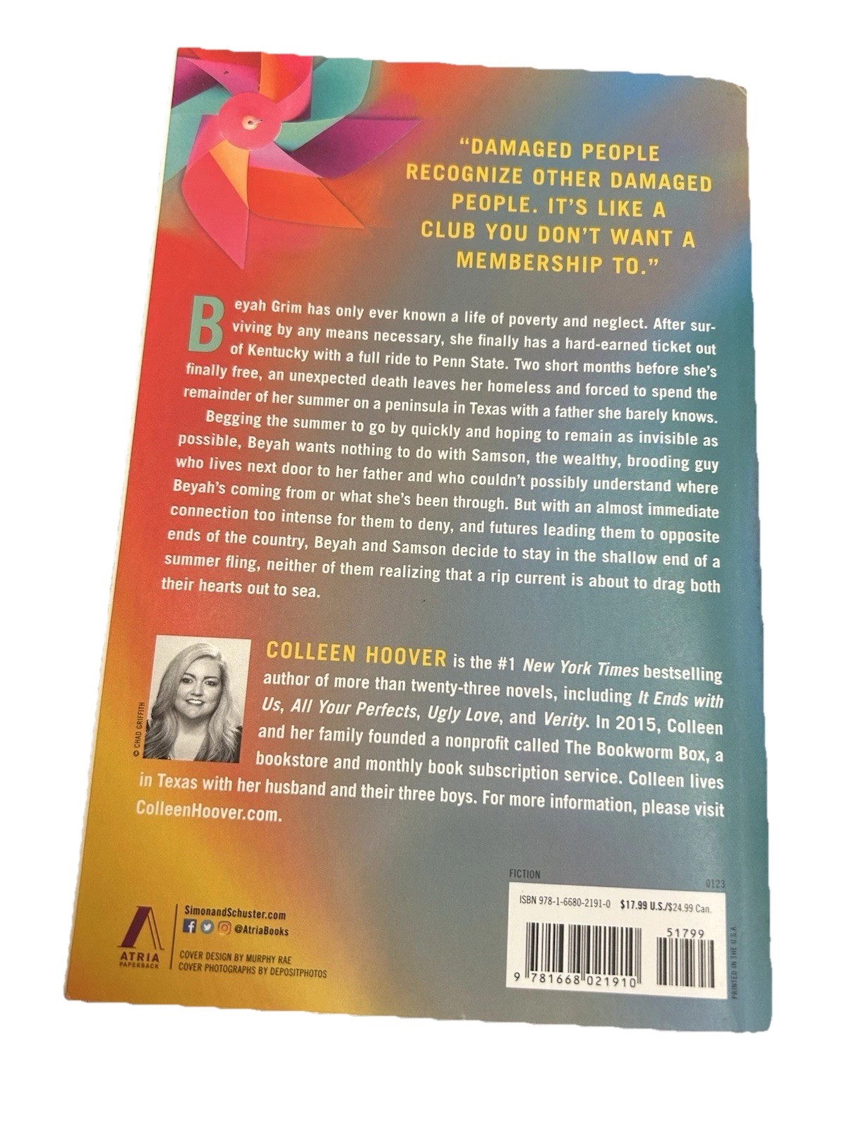 Heart Bones : A Novel by Colleen Hoover (2023, Trade Paperback)