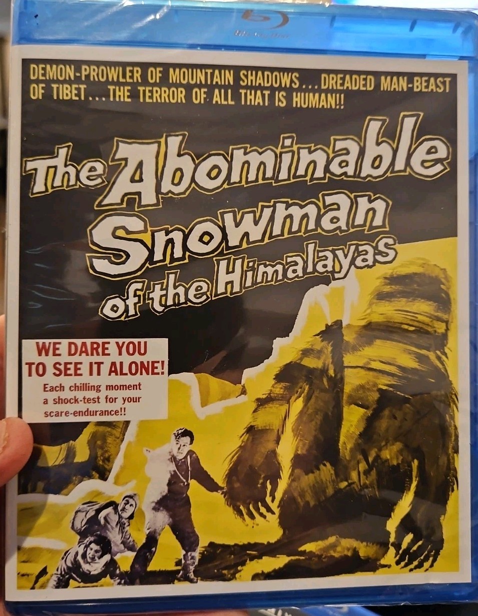 ABOMINABLE SNOWMAN OF THE HIMALAYAS – BLU-RAY – HAMMER -SPECIAL ED-NEW & SEALED