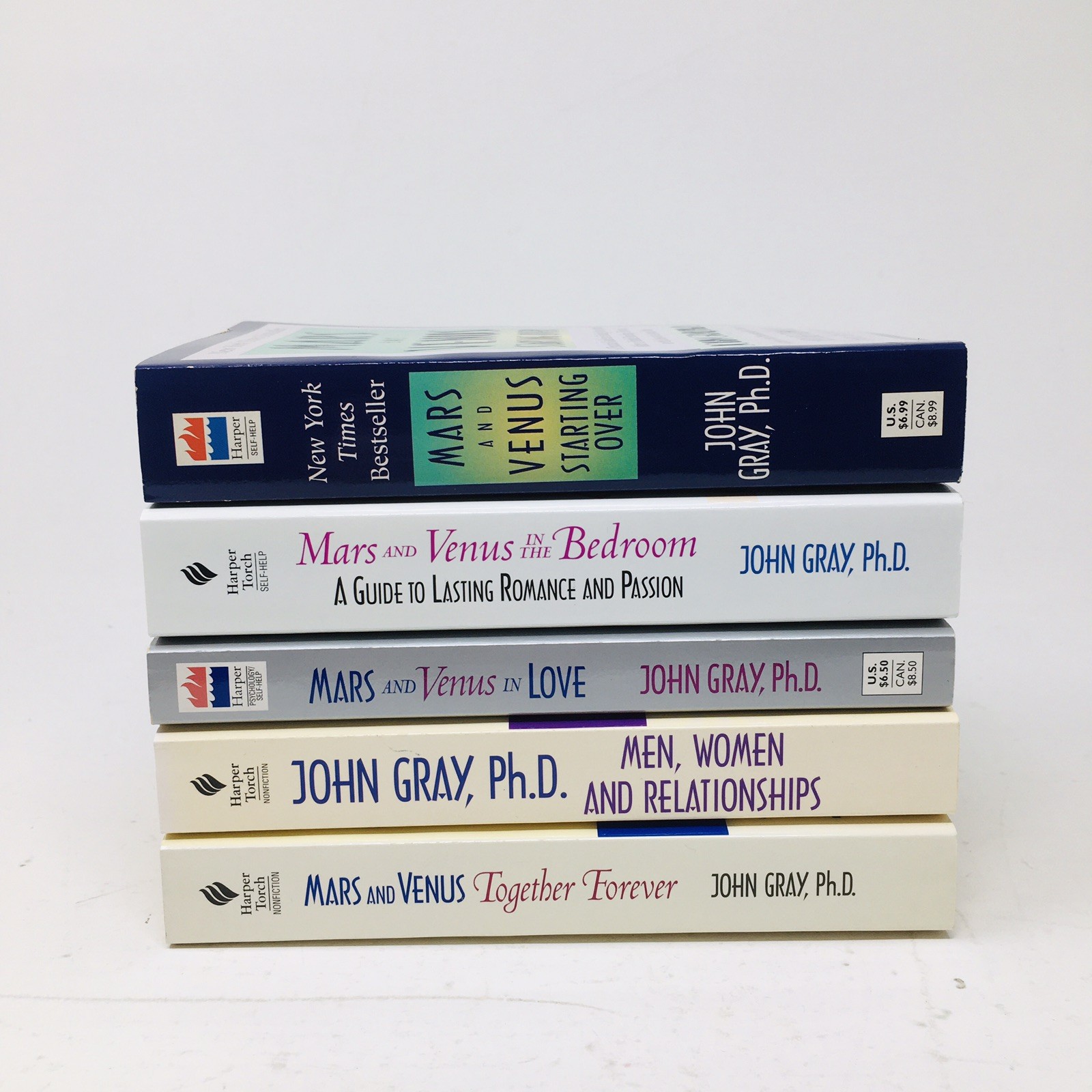 John Gray Lot 5 Mars and Venus in the Bedroom – Together Forever – Starting Over
