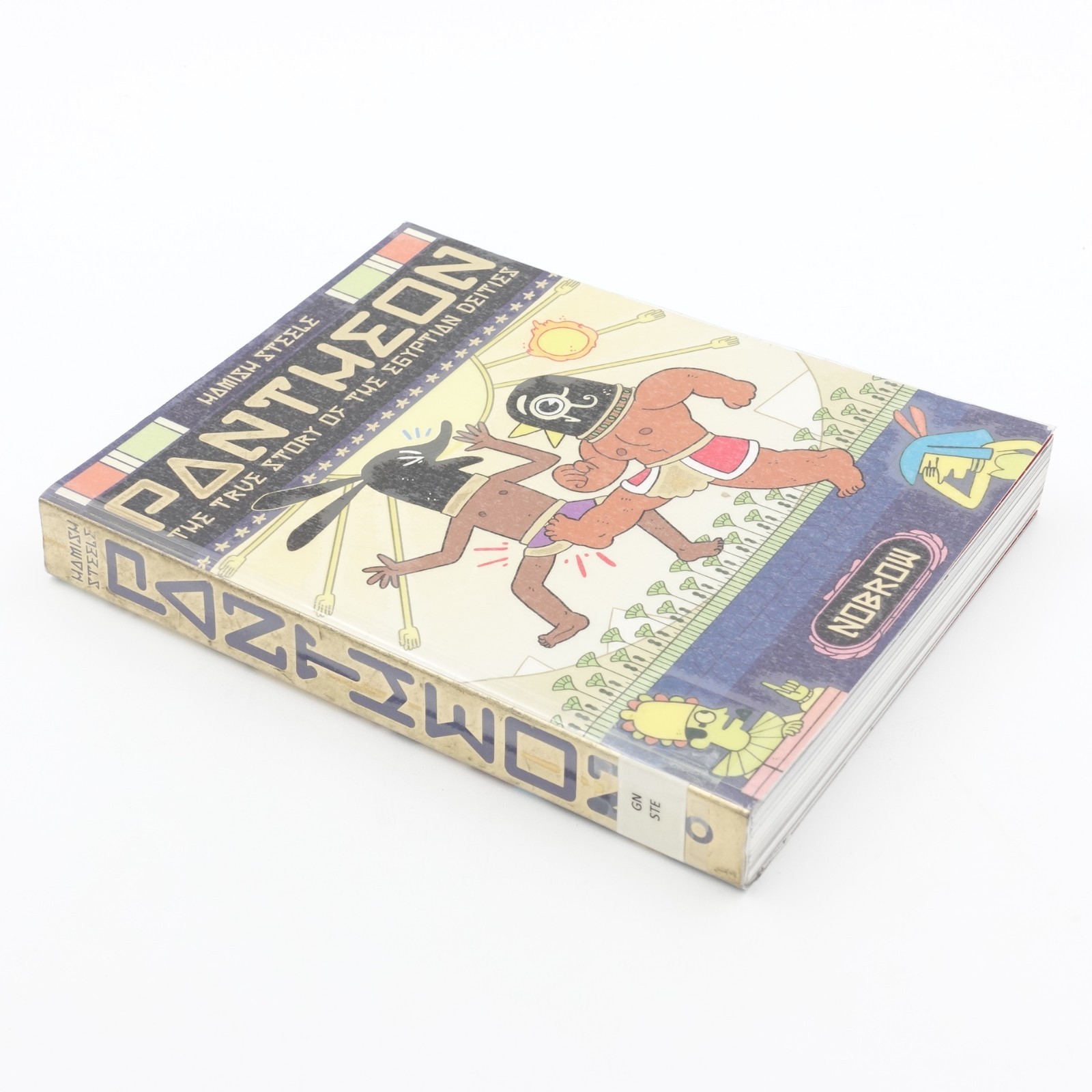 Pantheon The True Story of the Egyptian Deities by Hamish Steele X-Lib PB VGUC