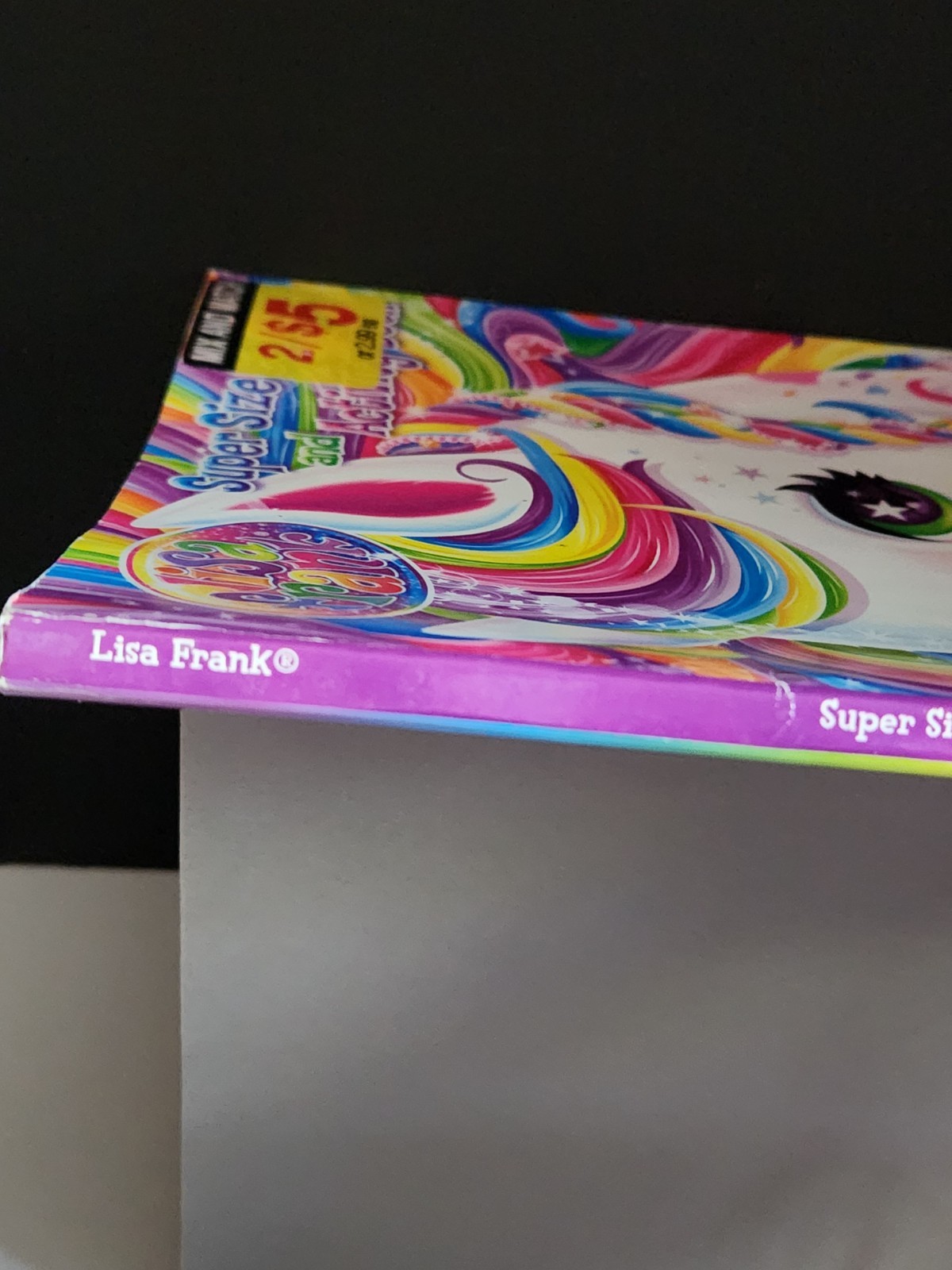 Lisa Frank Rainbow Majesty Super Size Coloring & Activity Book Horse 10.5″x8.25″