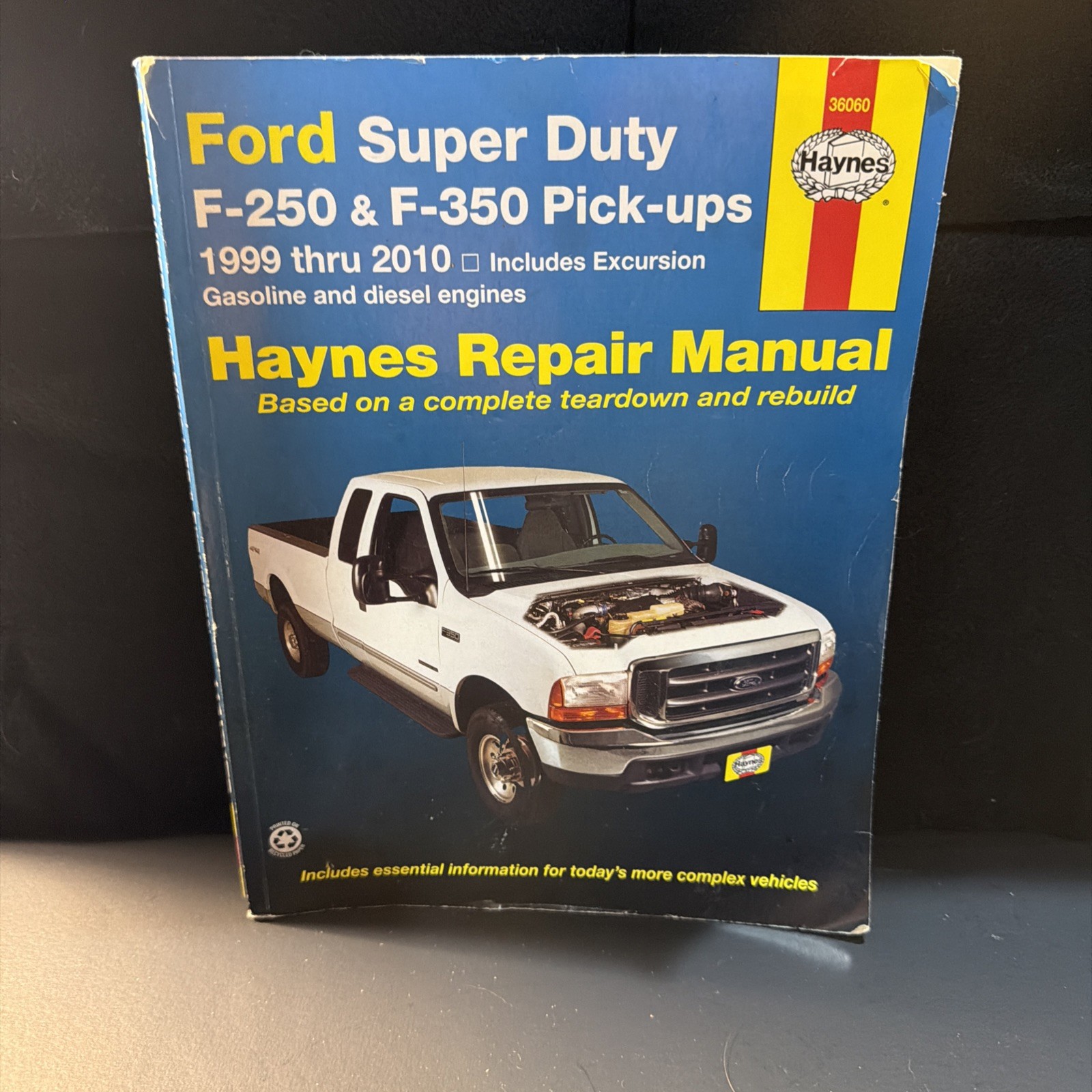 Haynes Repair Manual 36060 Ford Super Duty F250 & F350 Pick-Ups Trucks 1999-2010