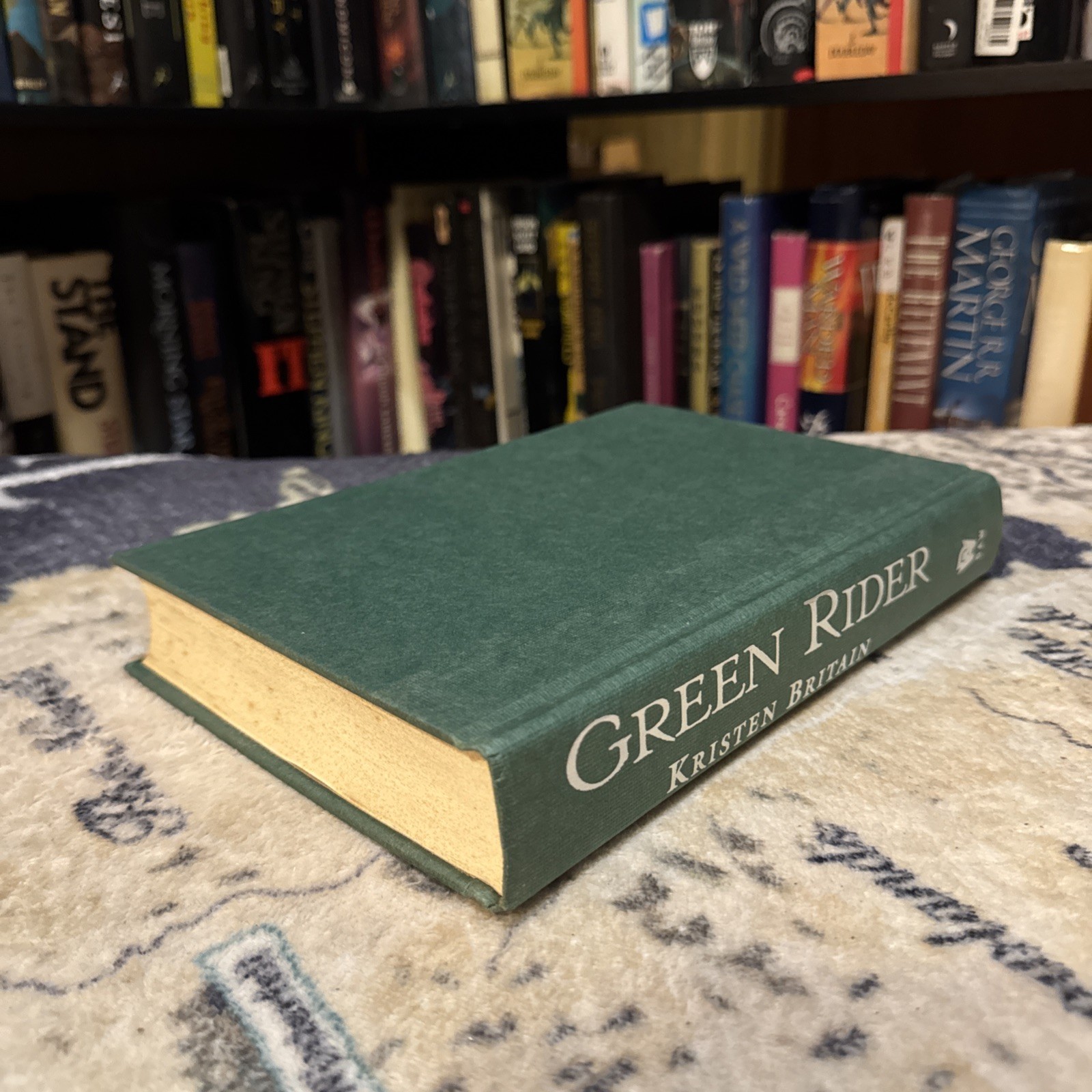 Green Rider by Kristen Britain (1998, Hardcover) First Edition/Print, 1st/1st VG