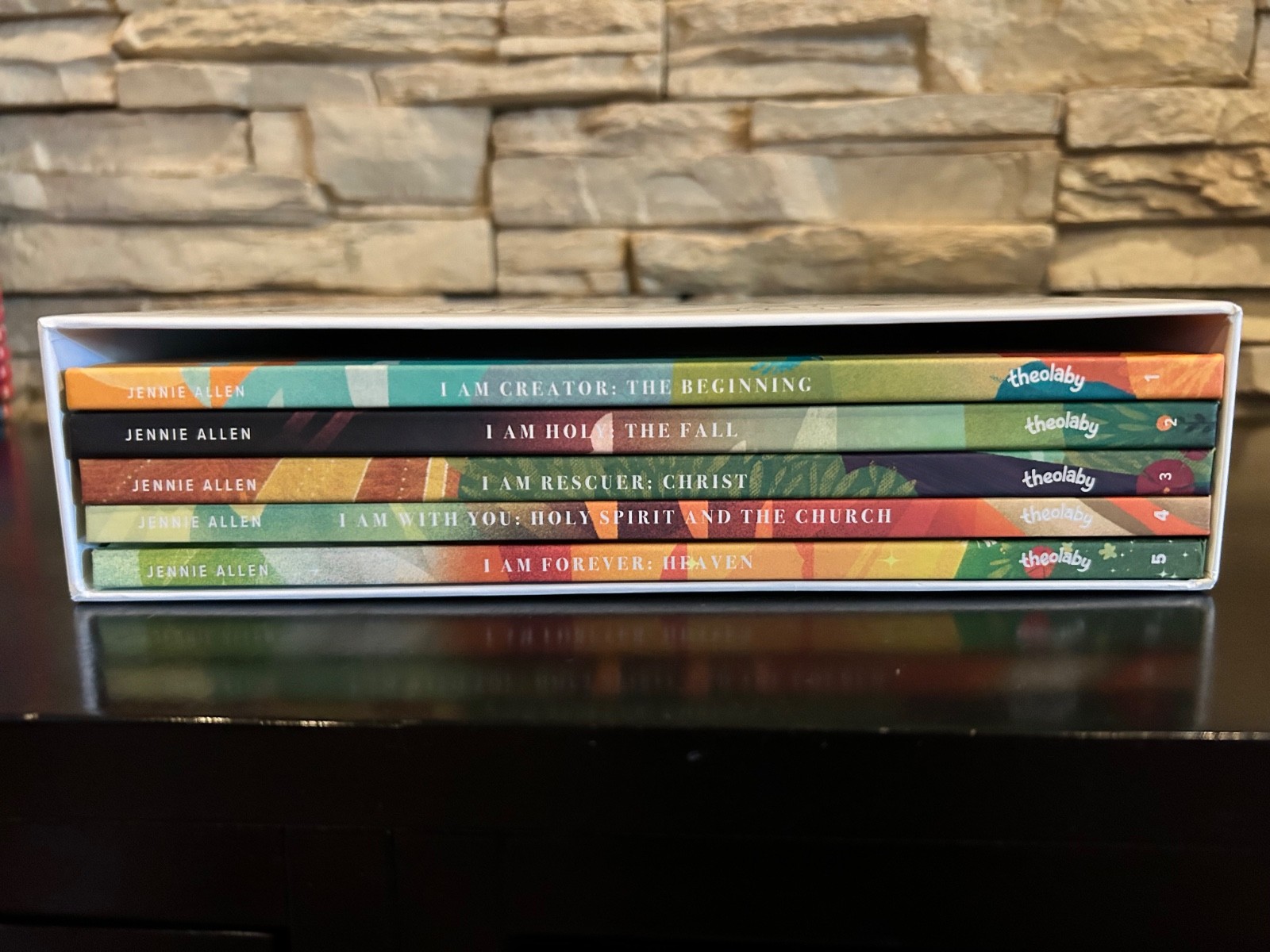 Complete 5 Volume Hardback Book Set – The Story of God-Jennie Allen Theolaby