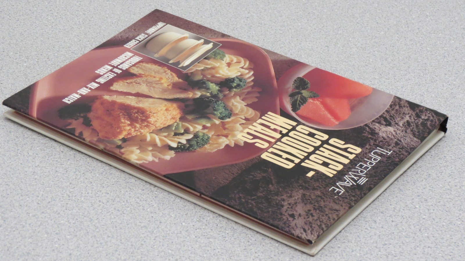 Tupperwave Stack-Cooked Meals – hardcover book with spiral