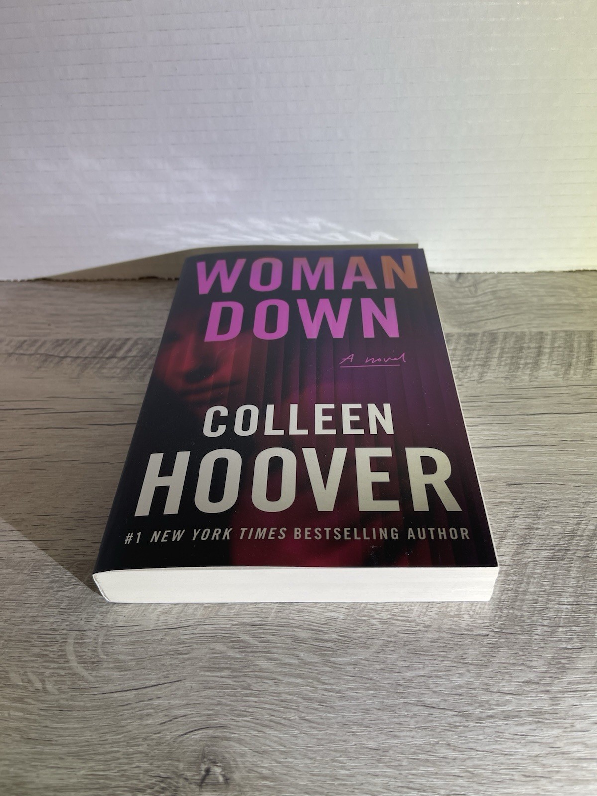 AUTOGRAPHED SIGNED Woman Down : A Novel by Colleen Hoover 2026, Trade Paperback