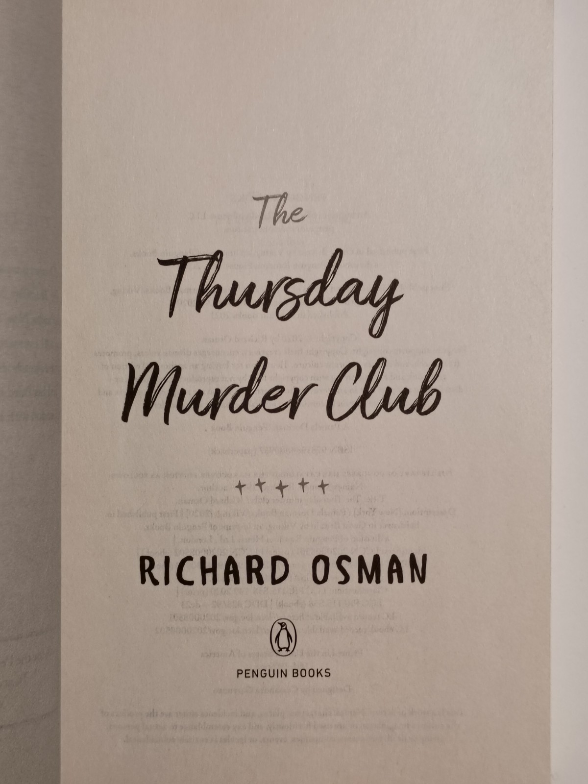 The Thursday Murder Club: A Novel A Thursday Murder Club Mystery – Richard Osman