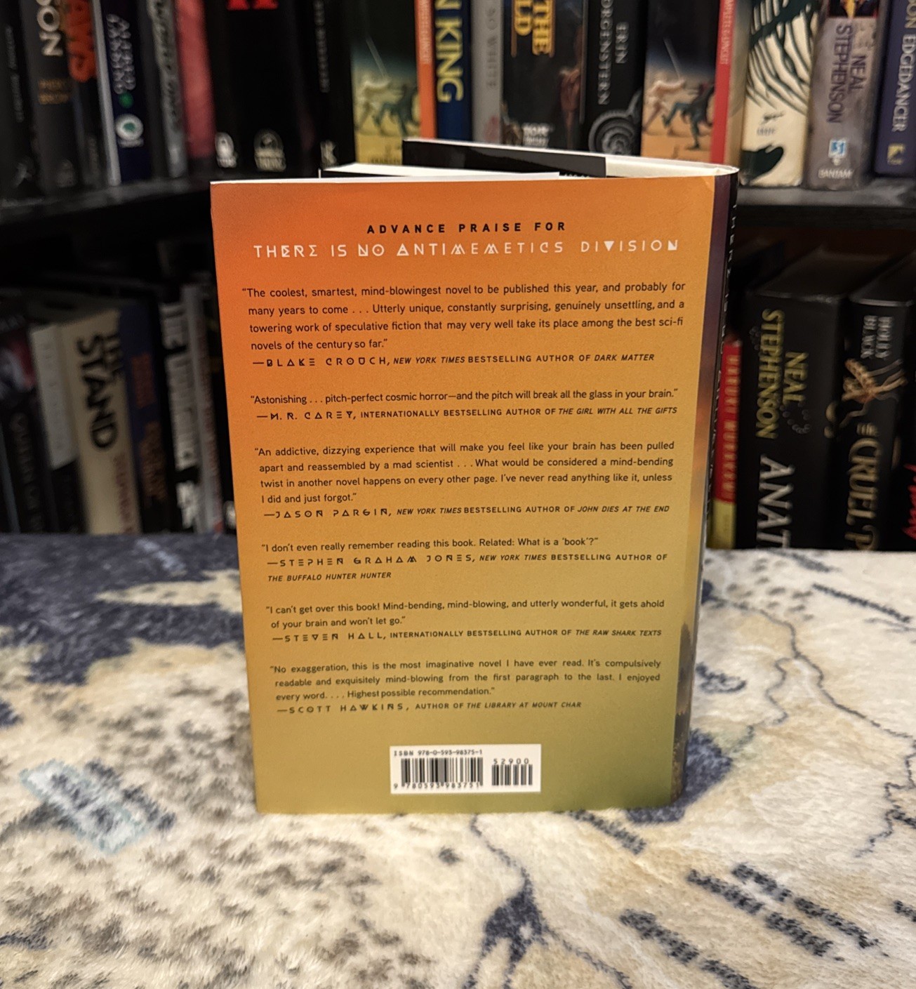 There Is No Antimemetics Division – QNTM (Hardcover) First US Edition/2nd Print