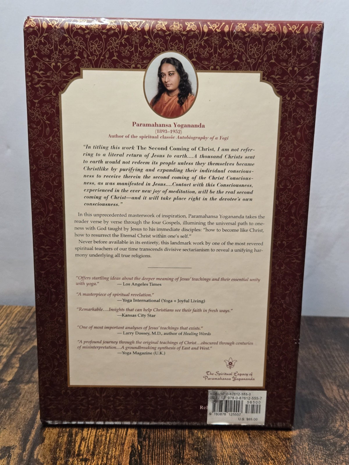 THE SECOND COMING OF CHRIST: The Resurrection of Christ Within You by Yogananda