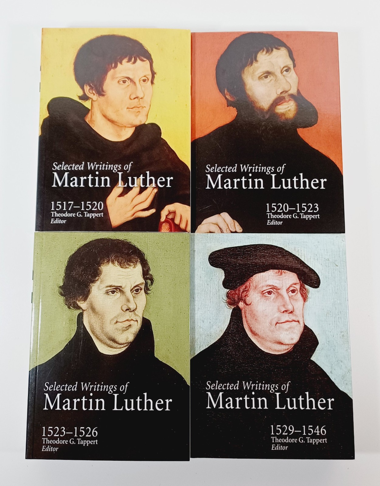 Fortress Press Selected Writings Of Martin Luther Trade Paperback Book Box Set