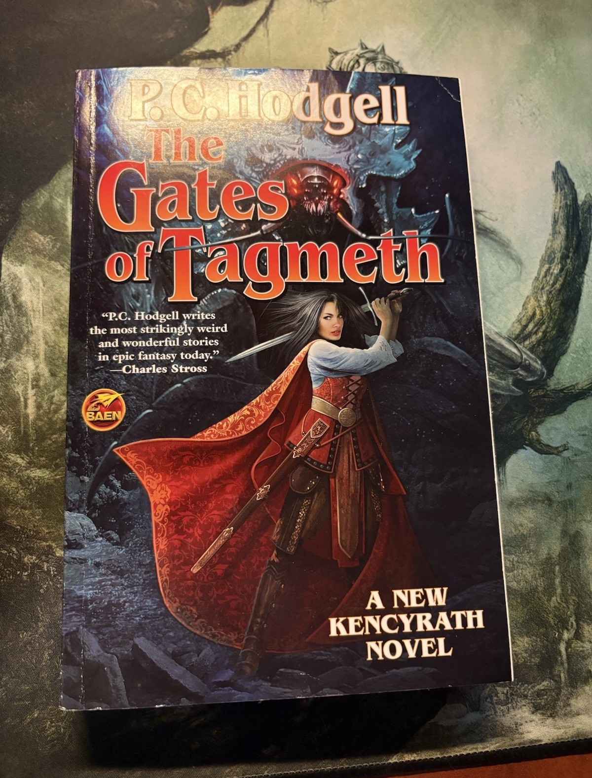 P. C. Hodgell The Gates of Tagmeth Kencyrath Paperback Baen 2017 1st Ed