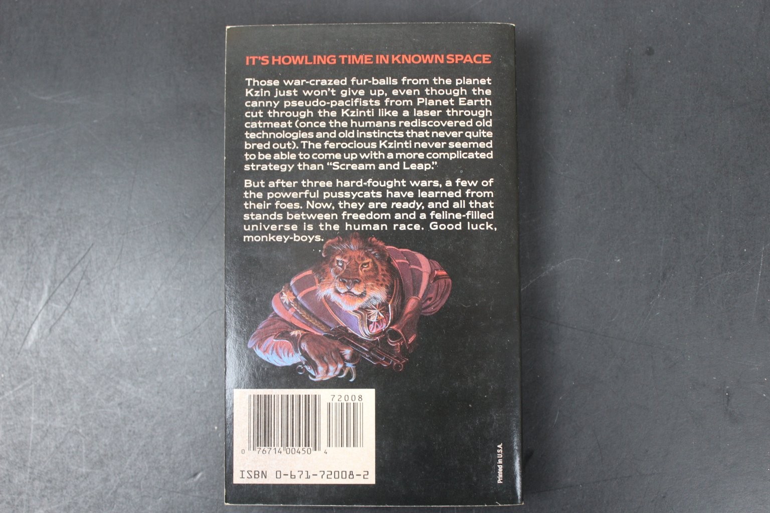 Man-Kzin Wars III Larry Niven Poul Anderson 1990 Science Fiction Baen Books VG