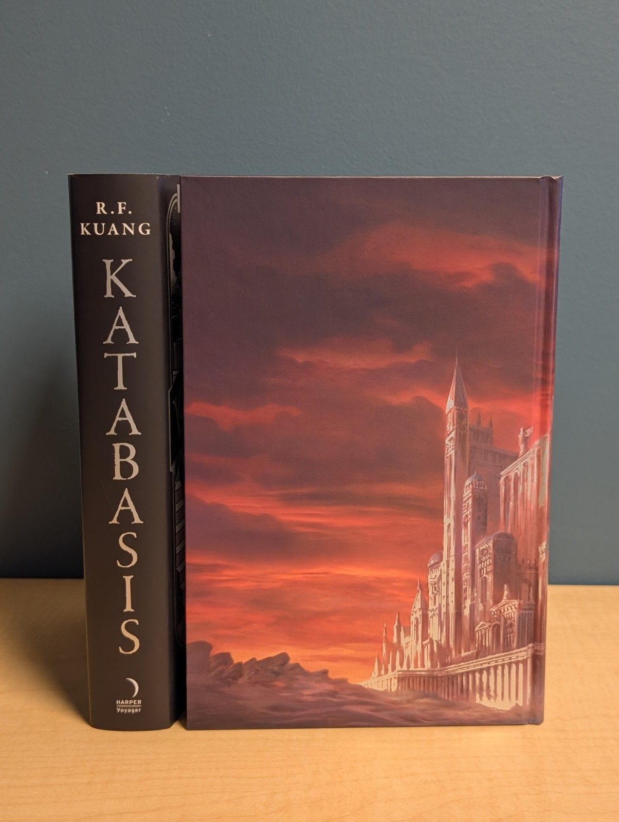 ⚔️R.F. Kuang KATABASIS Broken Binding Deluxe Ed Sprayed Edges Fantasy Hardcover
