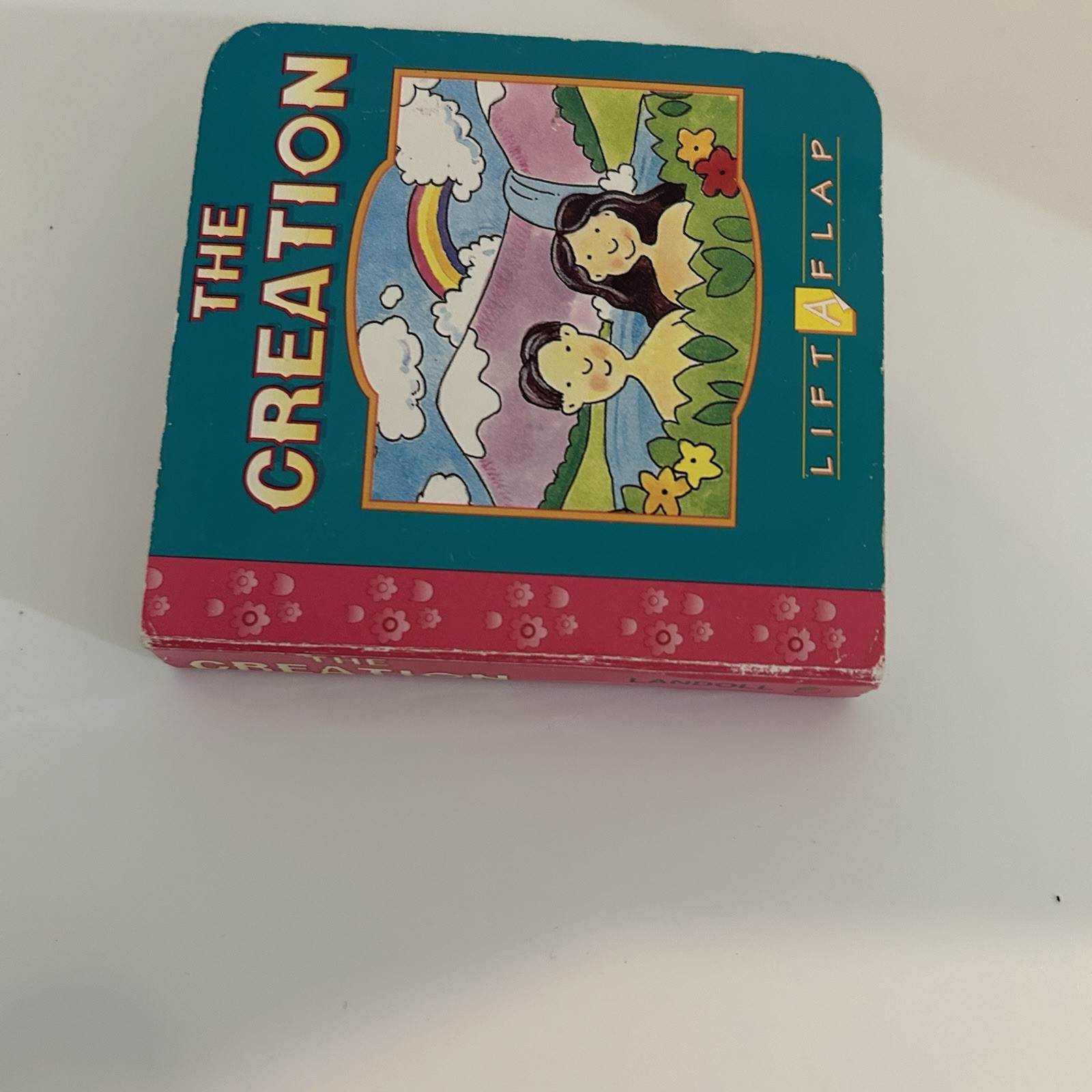 The Creation By Landoll’s Hardcover Mini Book 1998 Christian Lift A Flap VTG