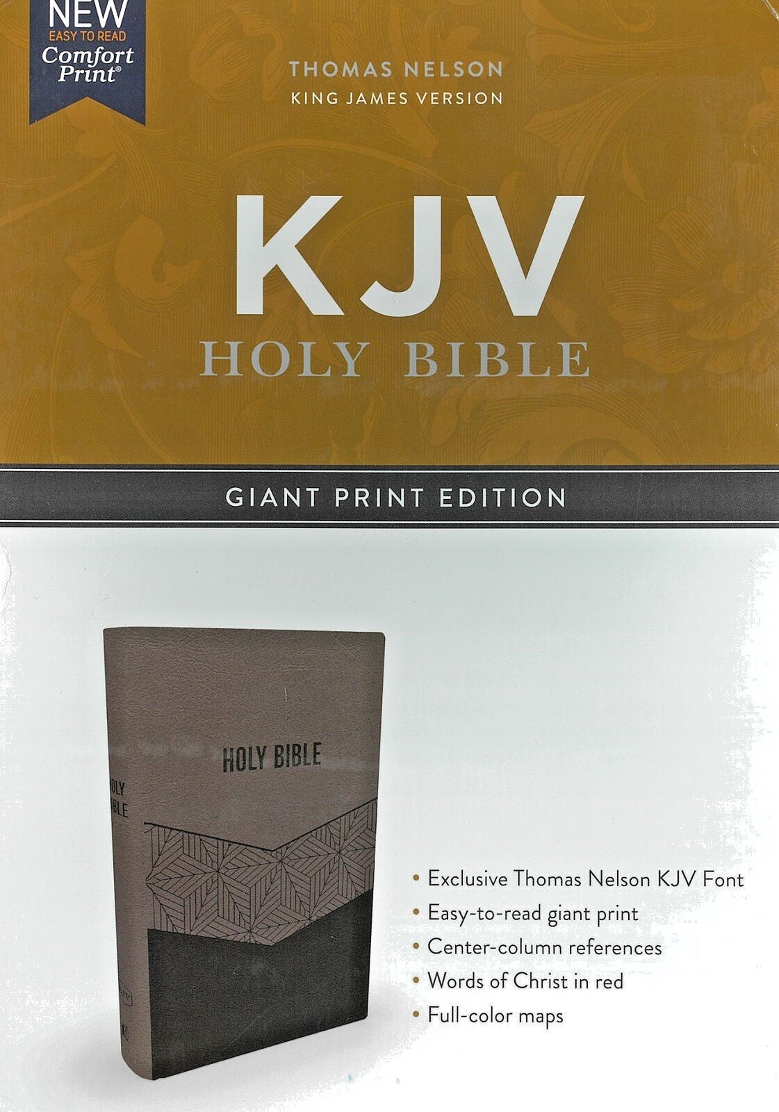 KJV Giant Print Red Letter Edition BRAND NEW in Shrink Wrap!!!