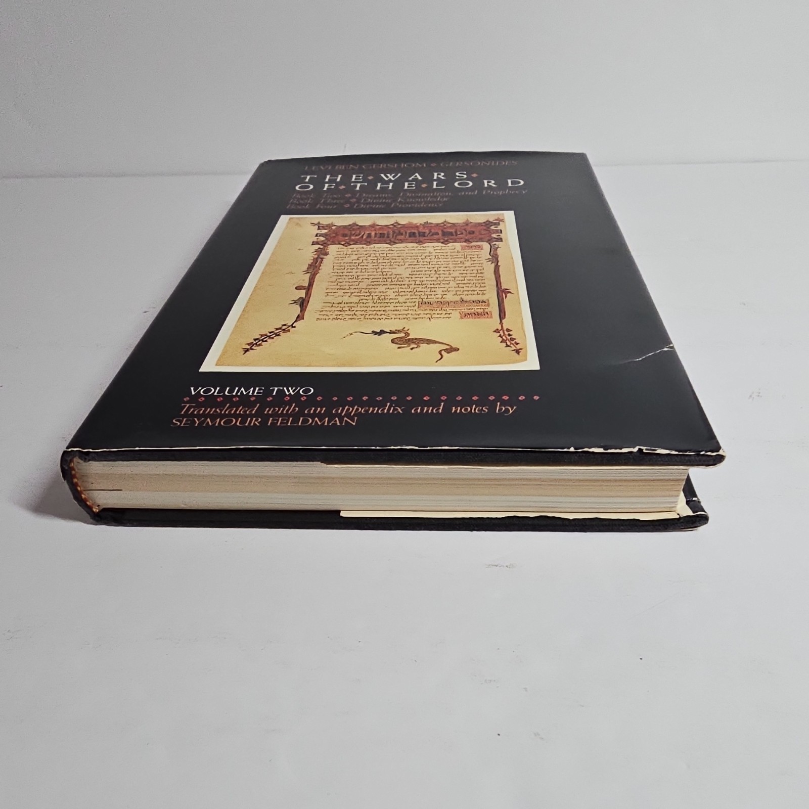 Levi ben Gershom The Wars of the Lord Vol. 2 Judaism Feldman Translation JPS