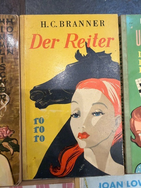 10 German Language PB Rowohlt RORORO GERMAN PB 1950’s Very Good Condition