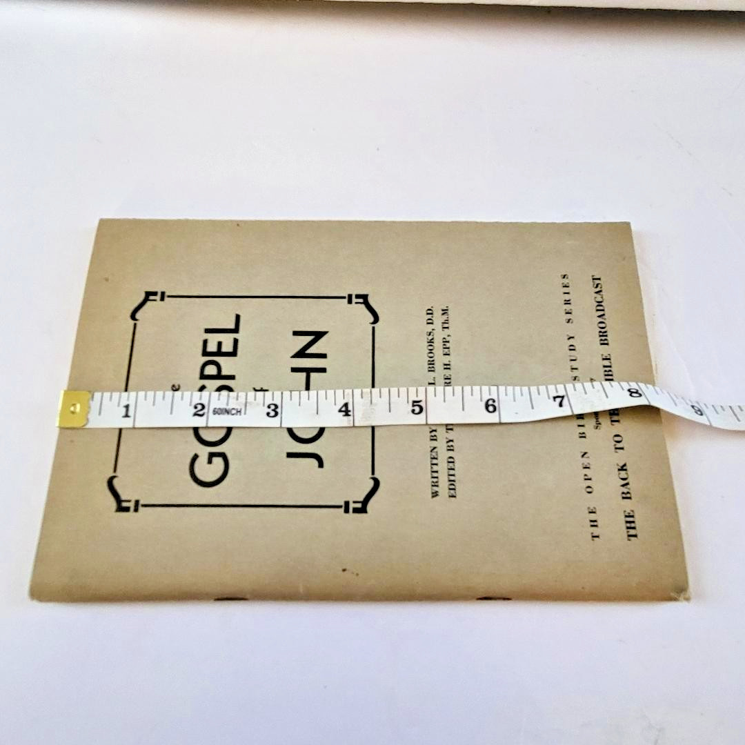 The Gospel of John Study Guide First Edition 1944 Paperback 108 Pages