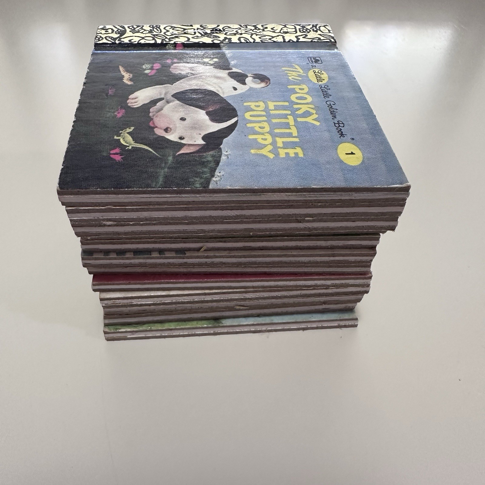 Little Little Golden Mini Books 1 Through 12 Set Vintage 1980s