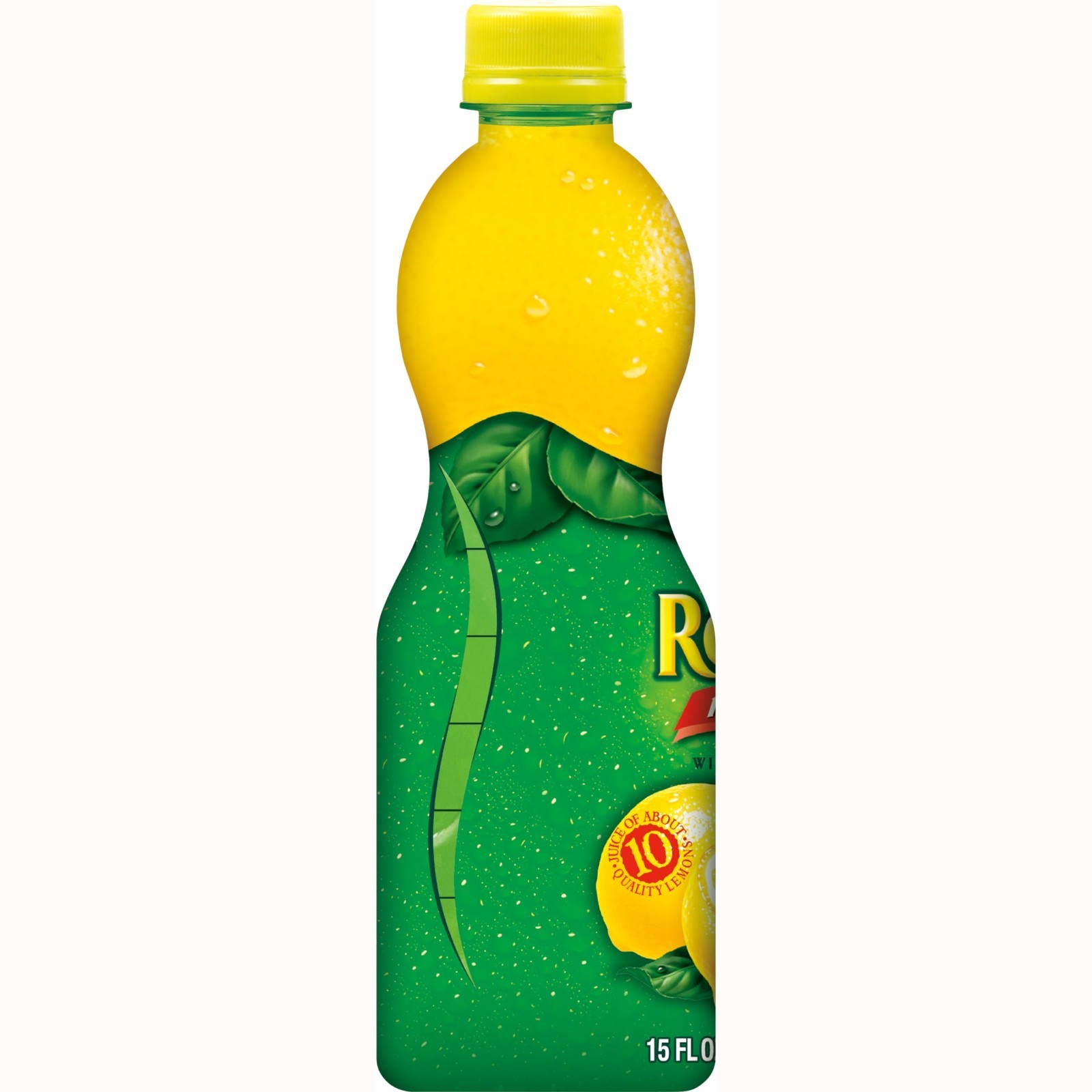 100% Pure Lemon Juice 15 fl oz (Pack of 12) – Gluten-Free, Sodium-Free Mixer for