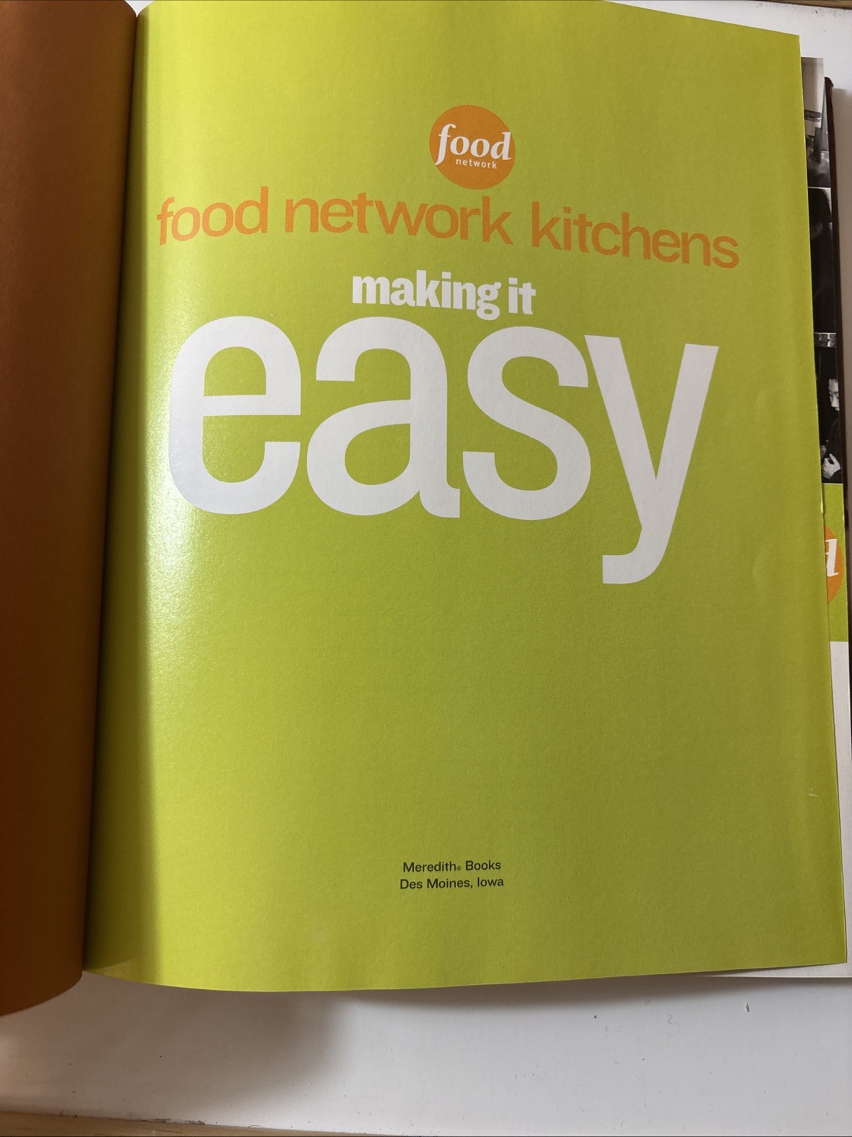 The Food Network Cookbooks Making It Easy Hardcover 100s Of Recipes New!!