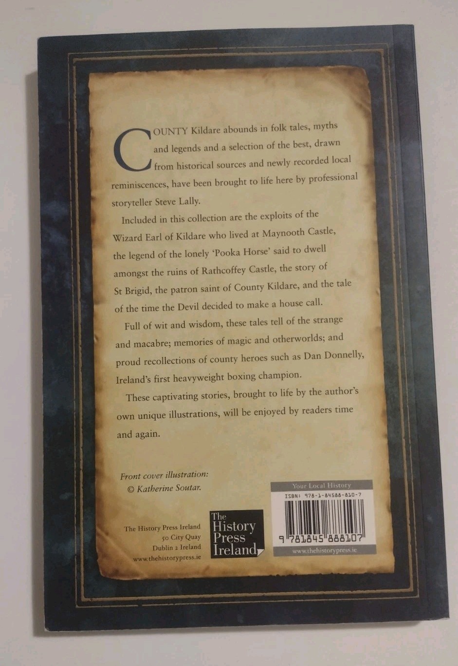 SIGNED Kildare Folk Tales By Steve Lally (Paperback)