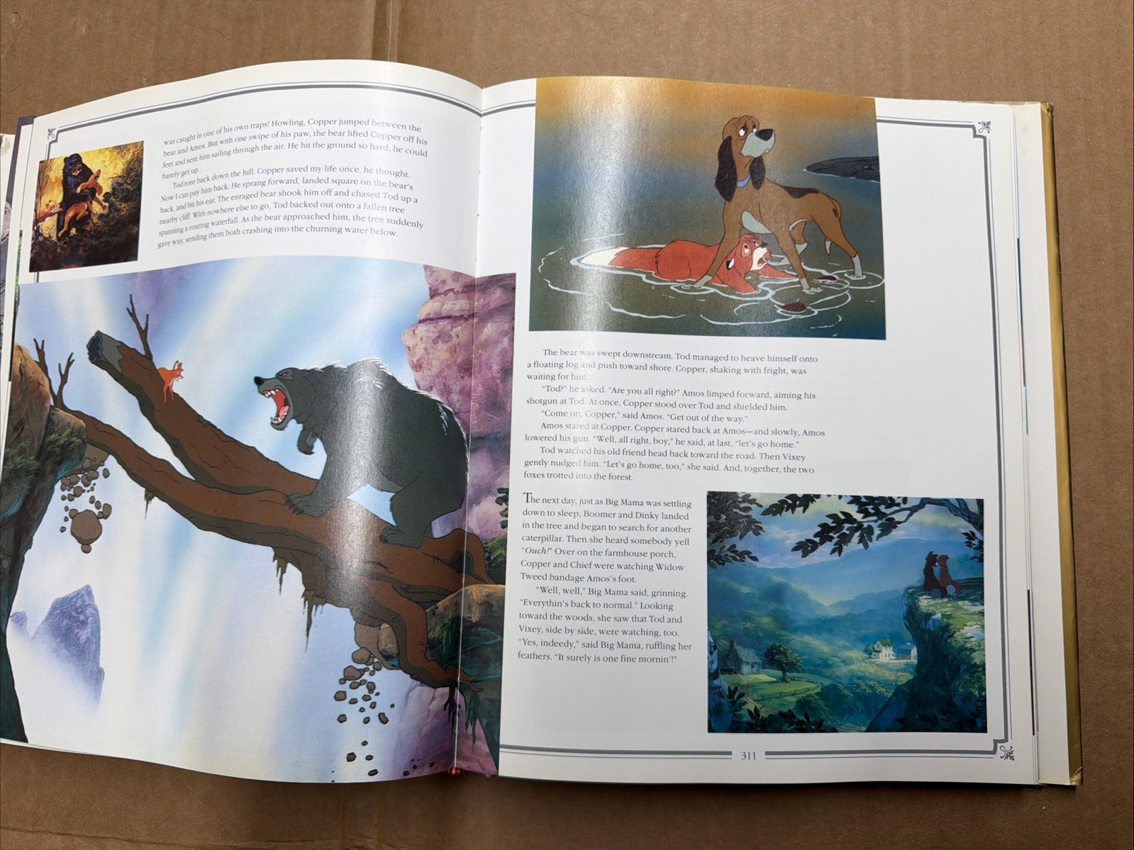 DISNEY’S TREASURY OF CHILDREN’S CLASSICS Hardcover Special Edition 1997 Illustra