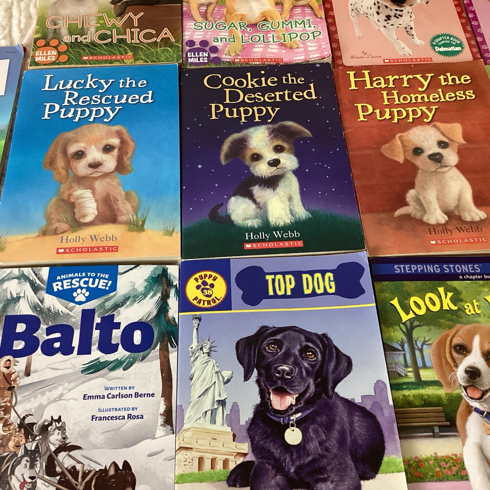 Dog Books Easy Kids Chapter Stories Puppy Place & More Ages 6-9 Lot of 16 + Draw