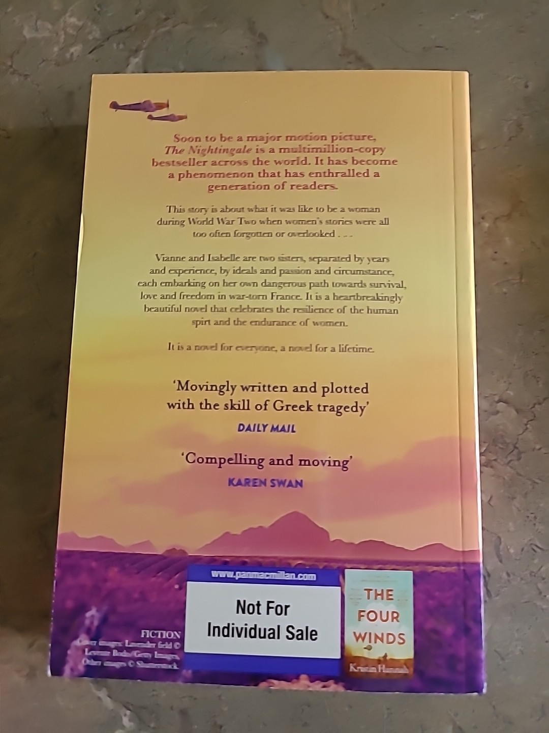 The Nightingale: A Novel – Paperback By Hannah, Kristin