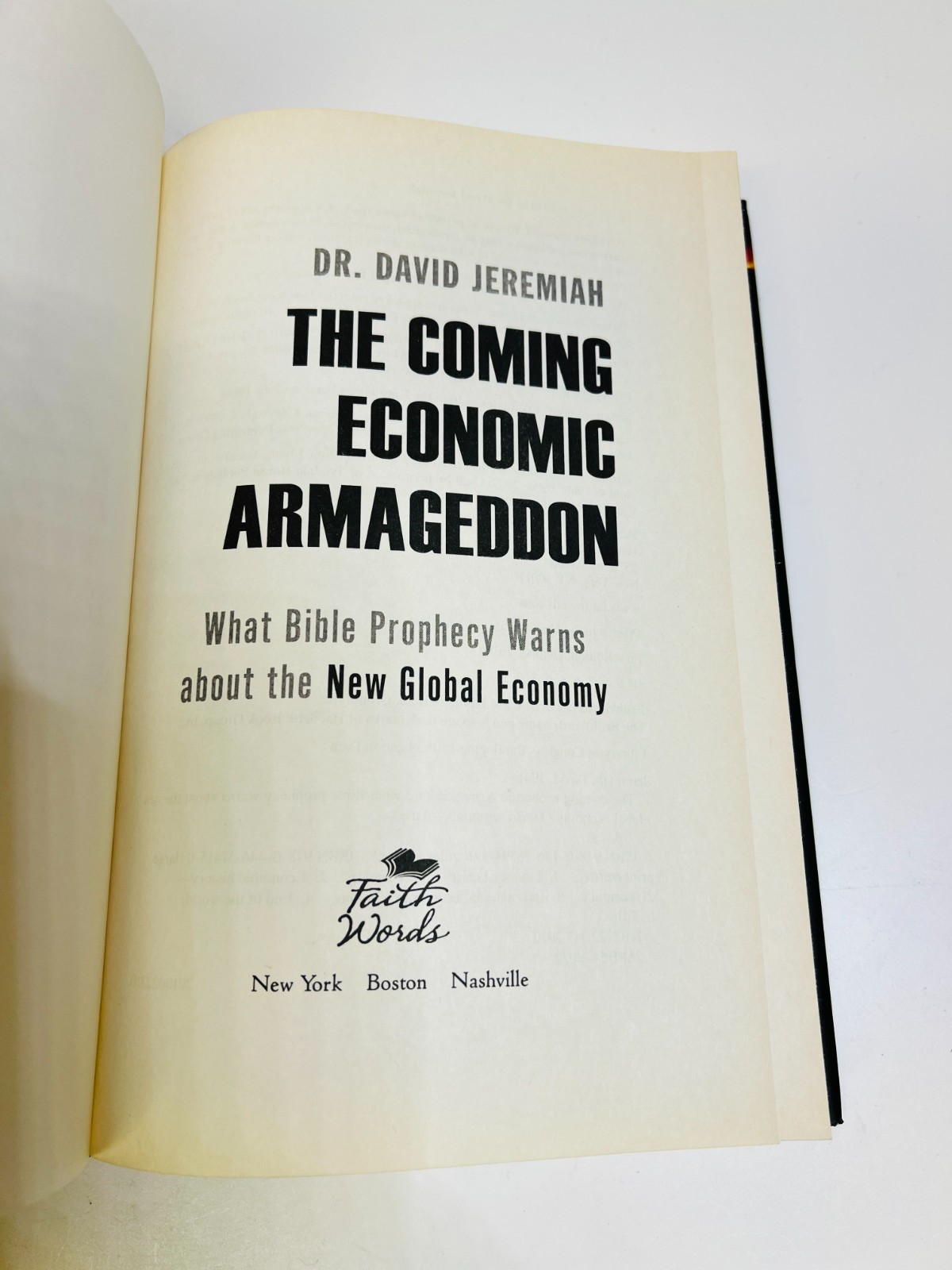 The Coming Economic Armageddon: What Bible Prophecy Warns about the New Global E