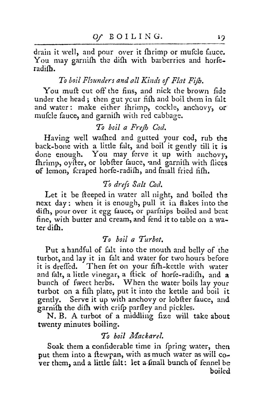 1780 The New Book Of Cookery Vintage Cook Book 97 Pages