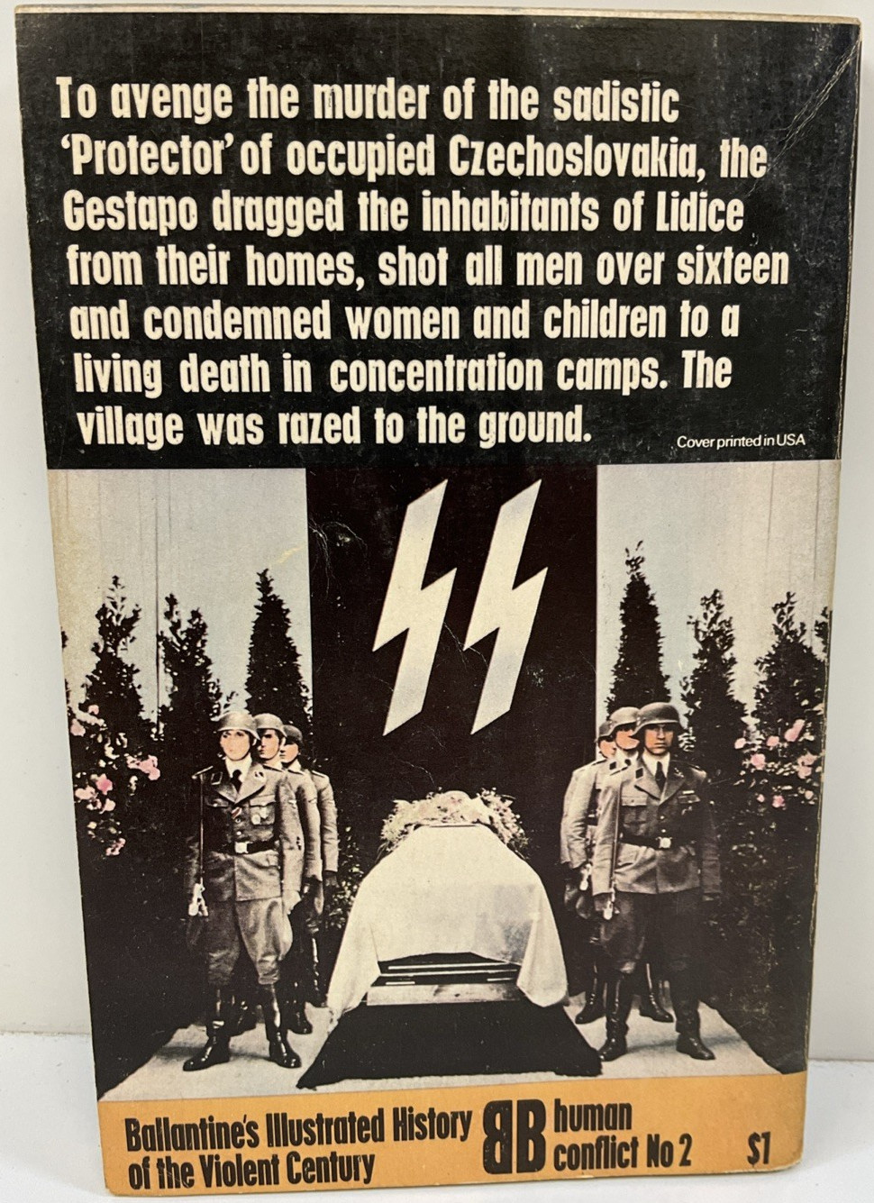 Lidice: Sacrificial Village by John Bradley PB/1972 Ballantine Books