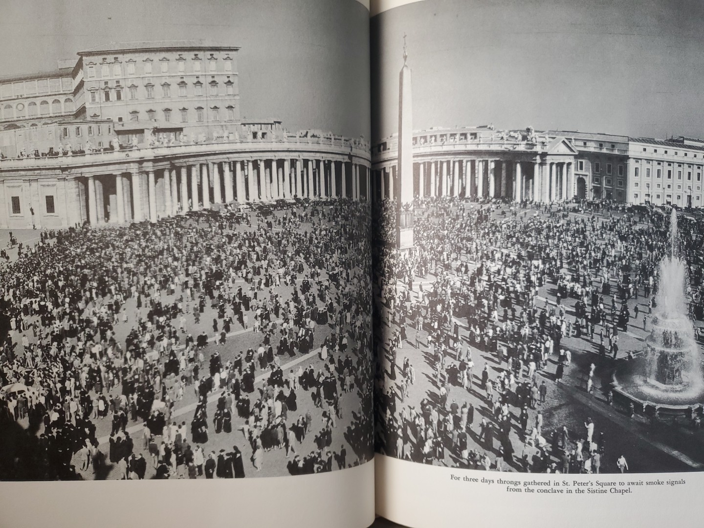 The Making of the Pope Tony Spina 1962 HC Catholic Church Vatican Photo Book