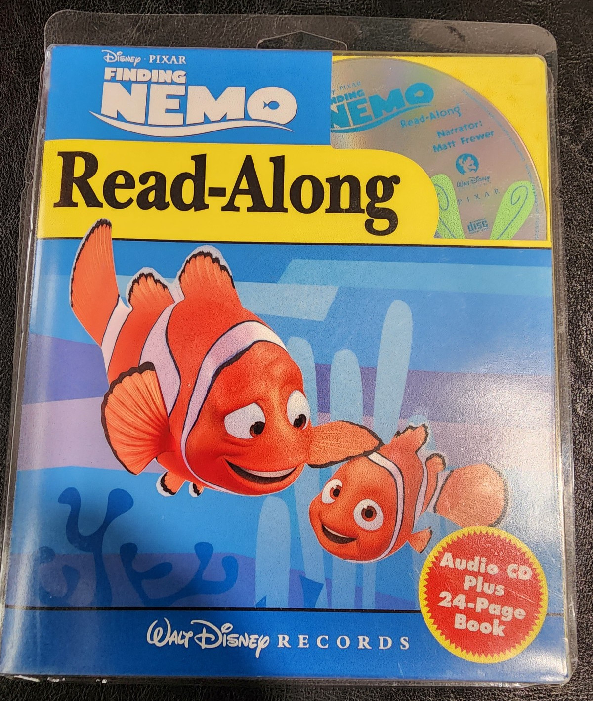 finding nemo Read Along (Read-Along) audio cd plus 24 page book Brand NEW!