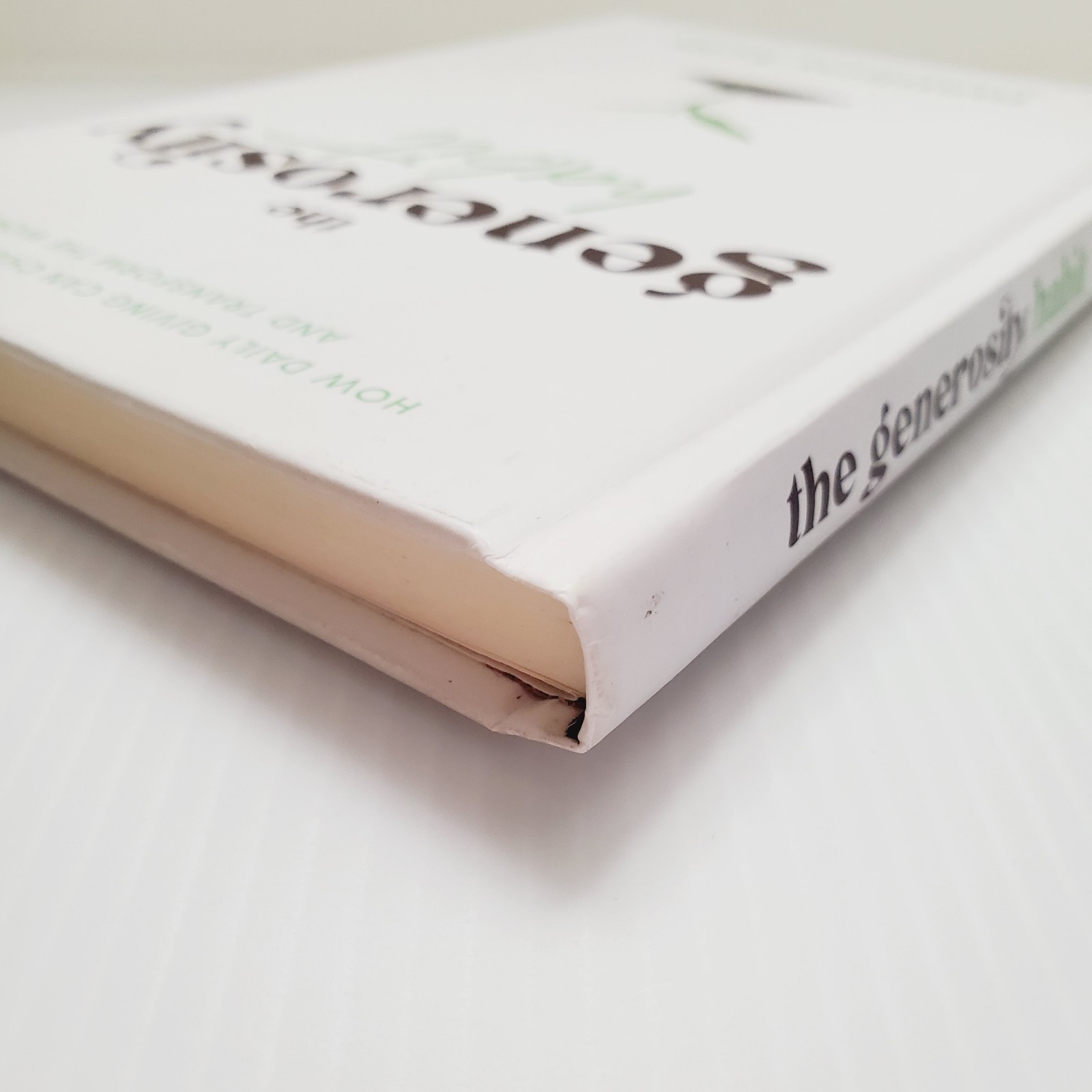 The Generosity Habit Hardcover Book By Matthew Kelly Self-Help Kindness Culture