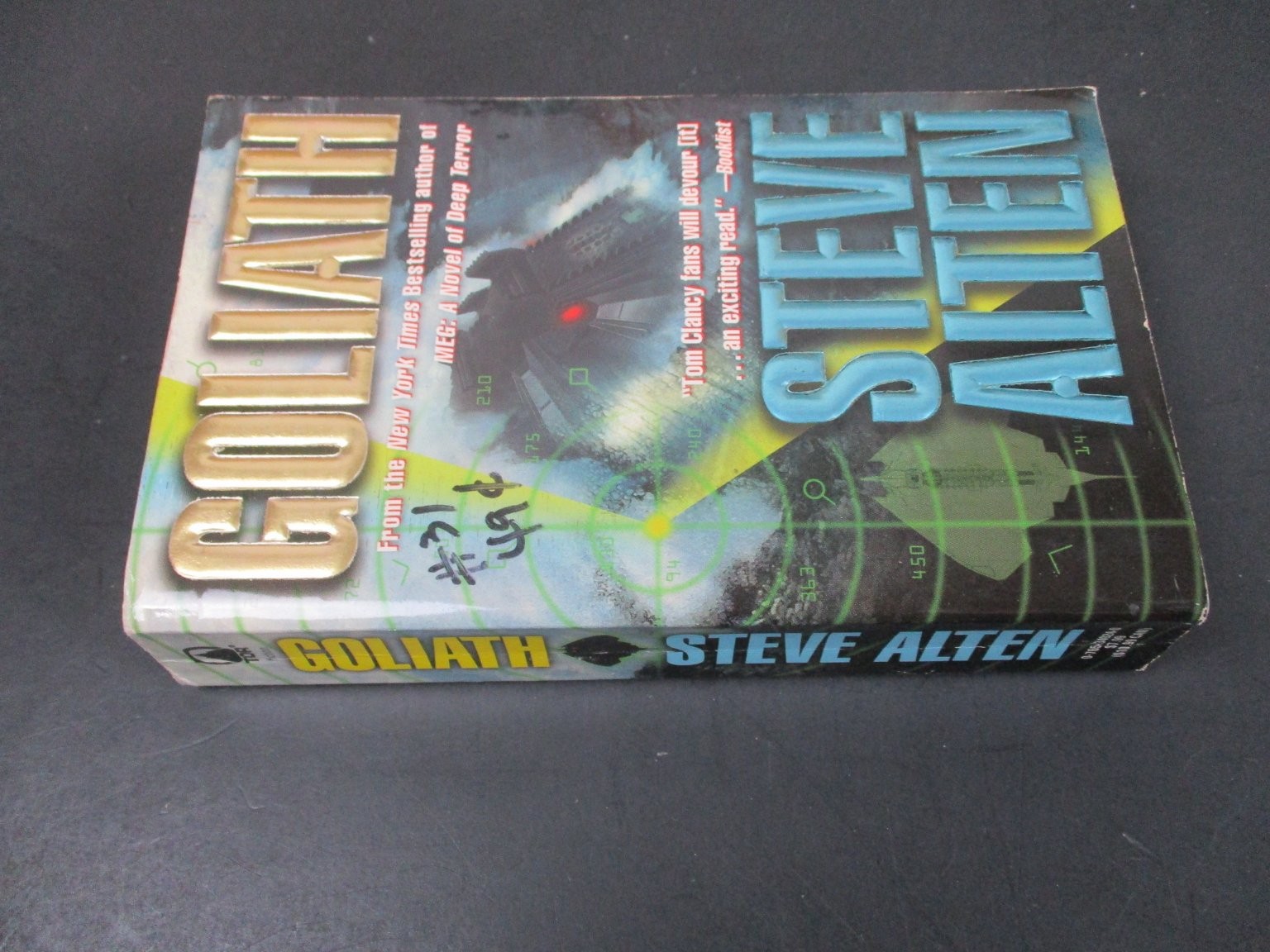 Goliath Steve Alten 2003 First Mass Market Edition Sci-Fi Thriller Tor Paperback