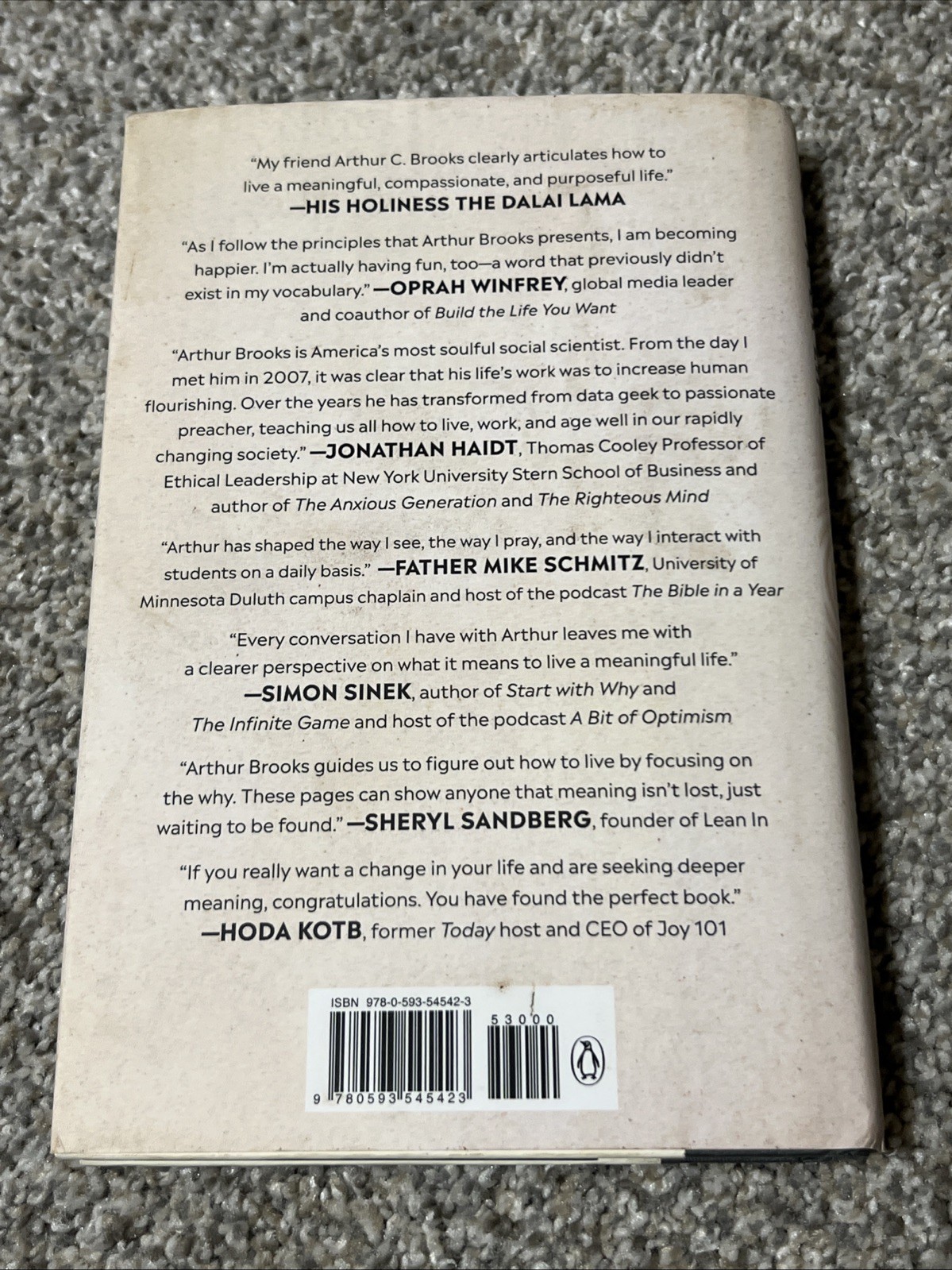 Meaning of Your Life : Finding Purpose in an Age of Emptiness by Arthur C….